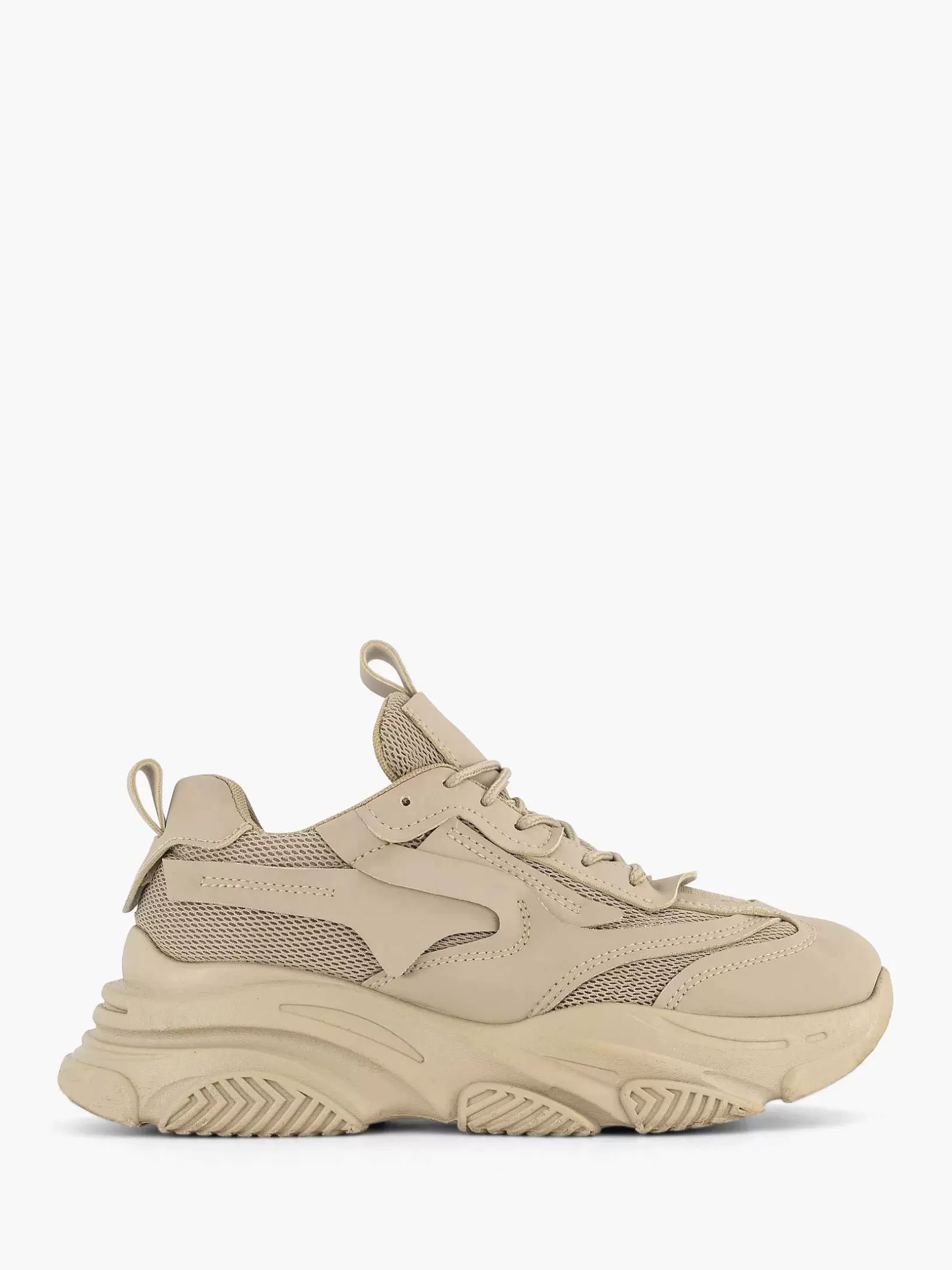 Ladies Oxmox Beige Chunky Sneaker