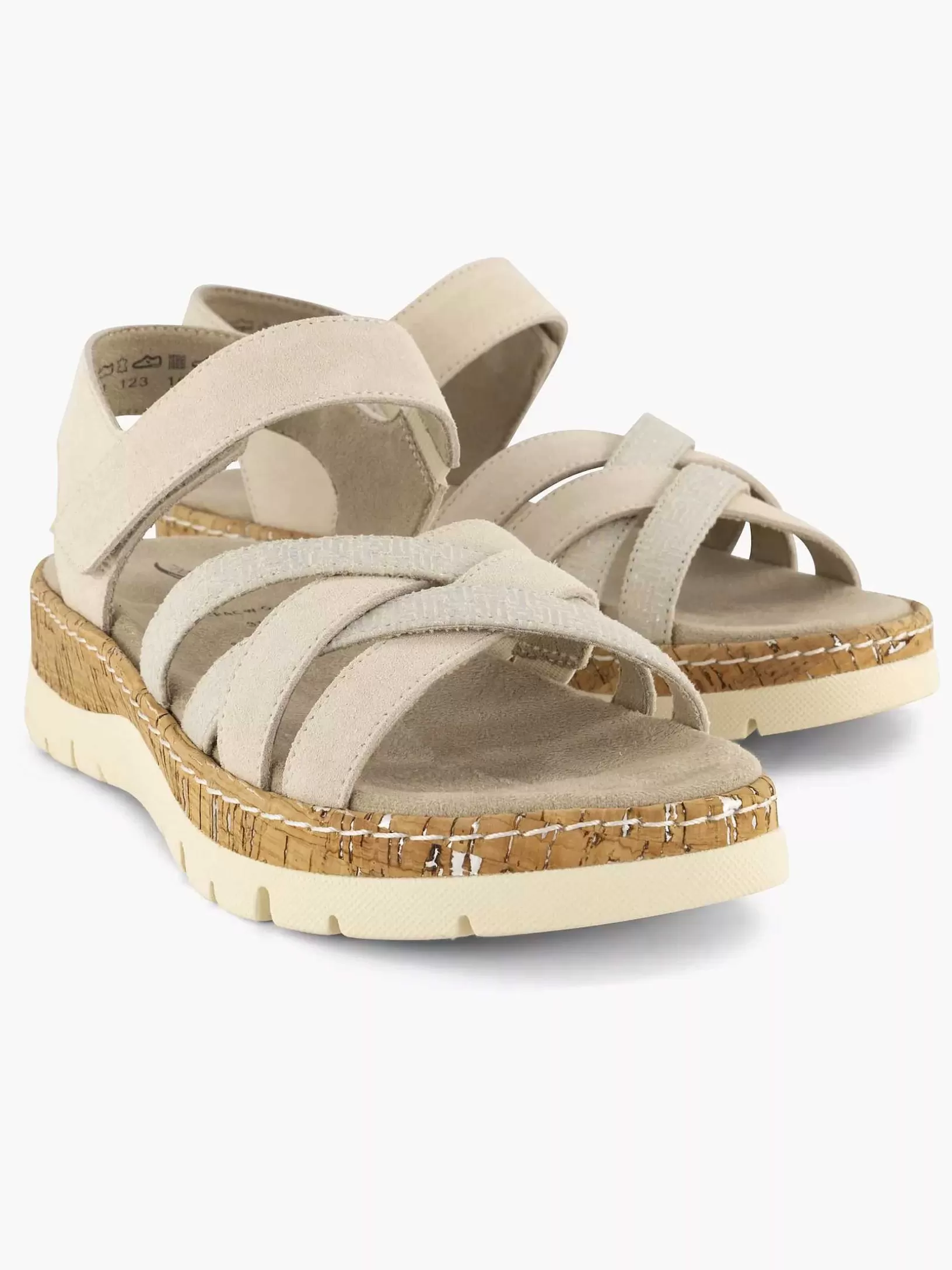 Ladies Medicus Beige Comfort Sandal