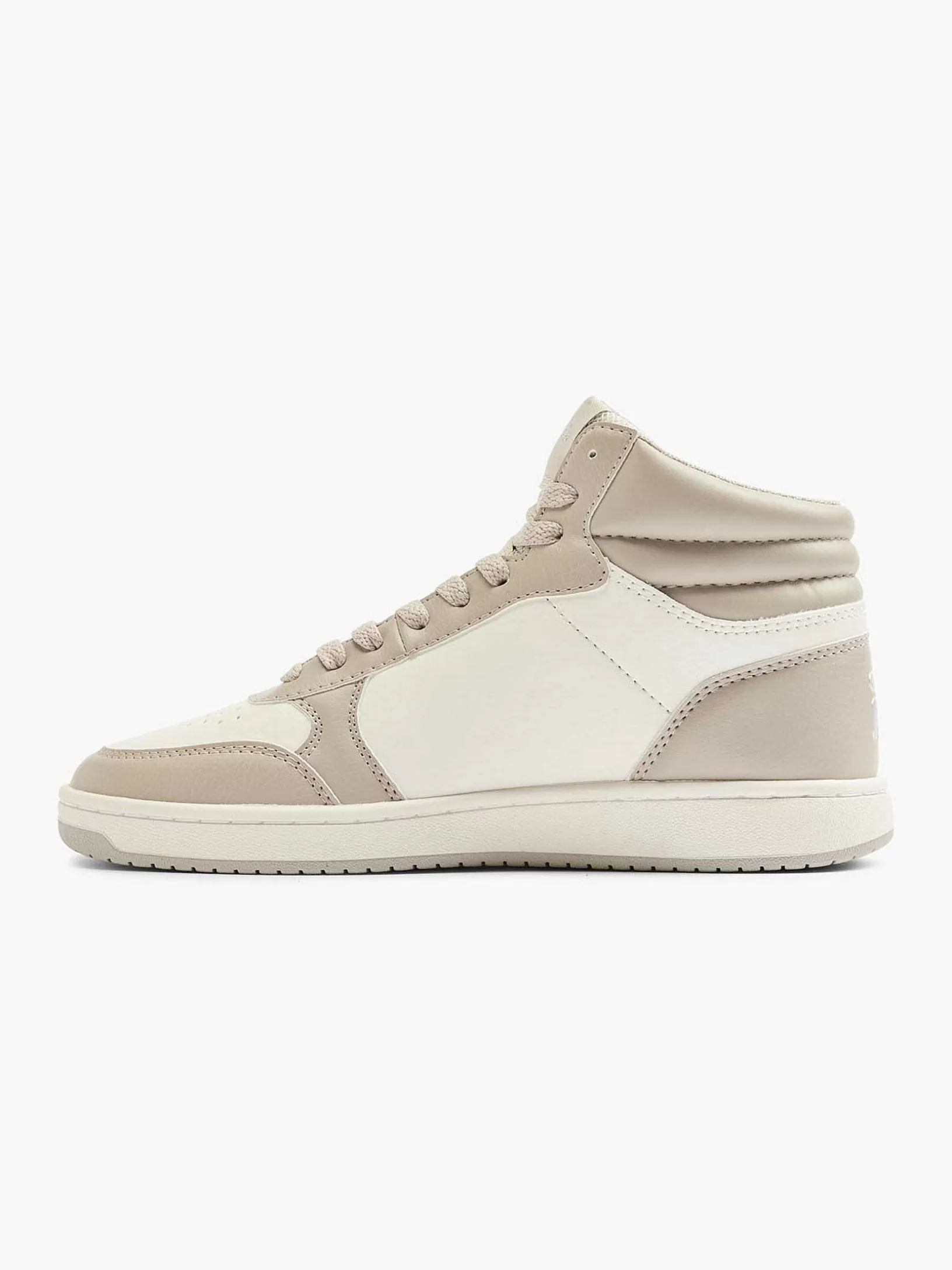 Ladies FILA Beige High Sneaker