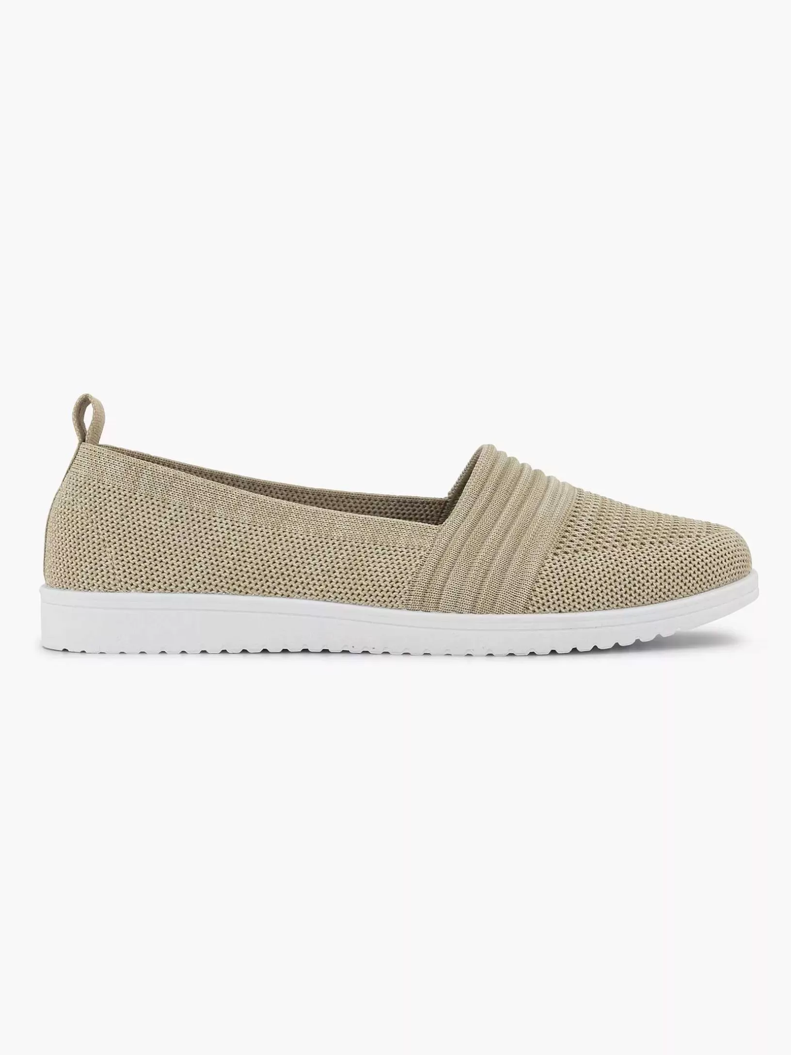 Ladies Graceland Beige Slip-On