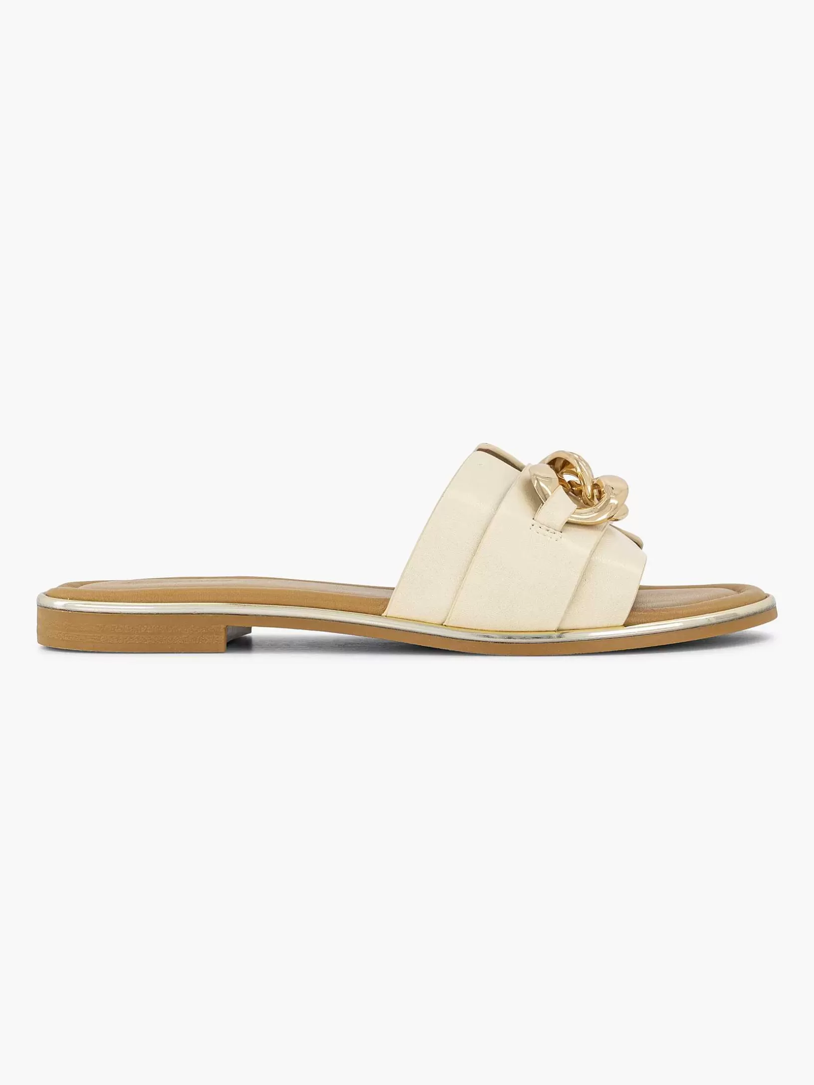 Ladies Graceland Beige Slipper