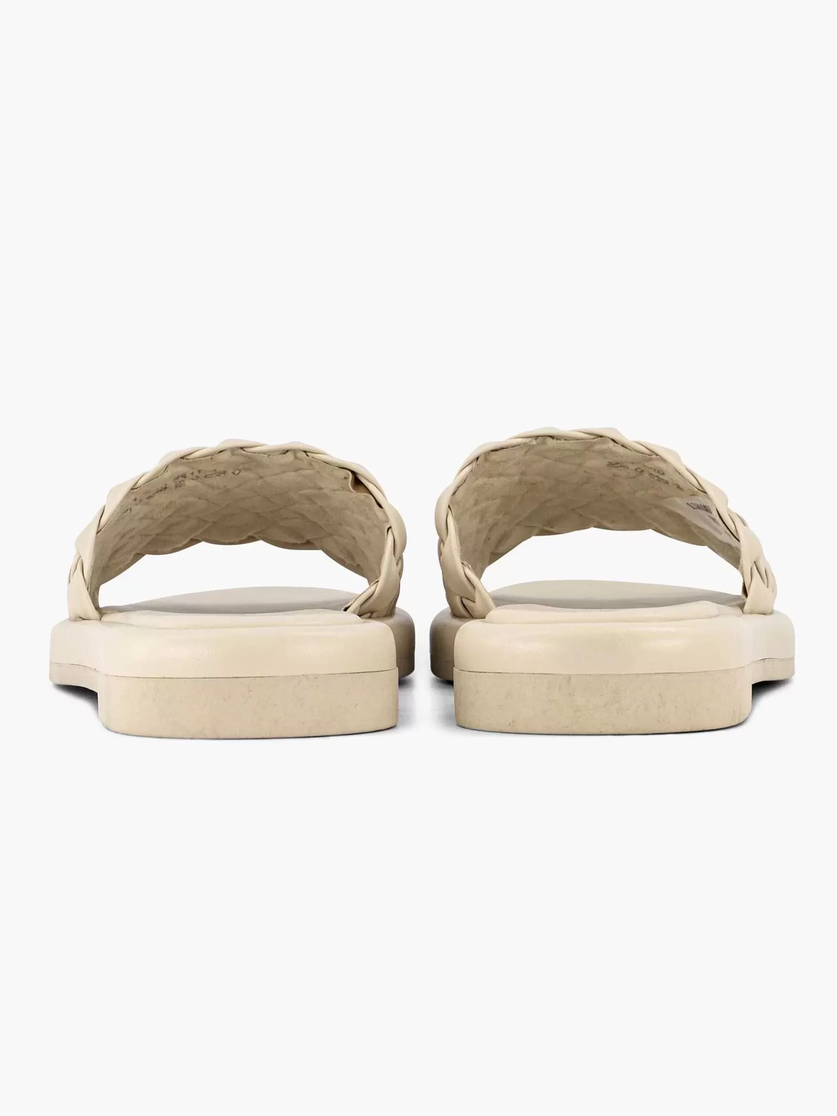 Ladies Graceland Beige Slipper Braided