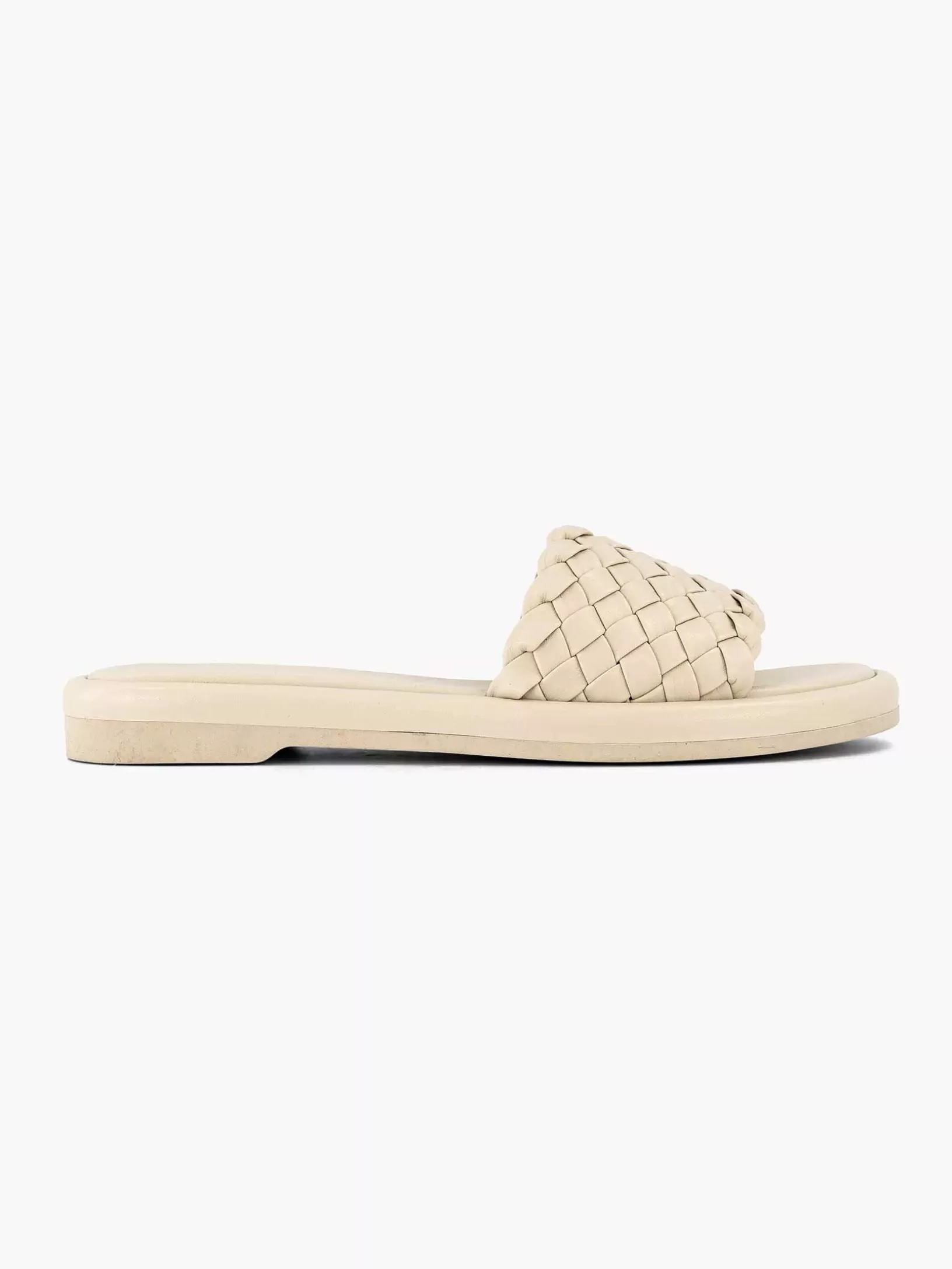 Ladies Graceland Beige Slipper Braided