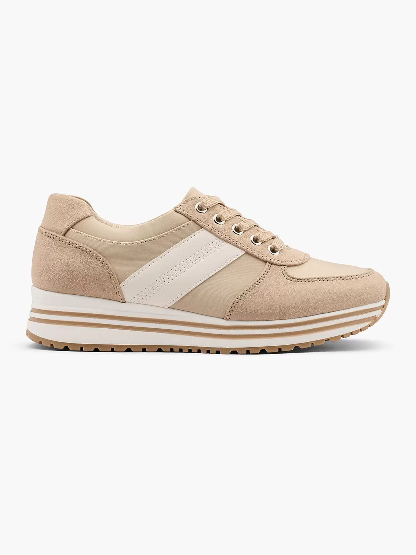 Ladies Graceland Beige Sneaker