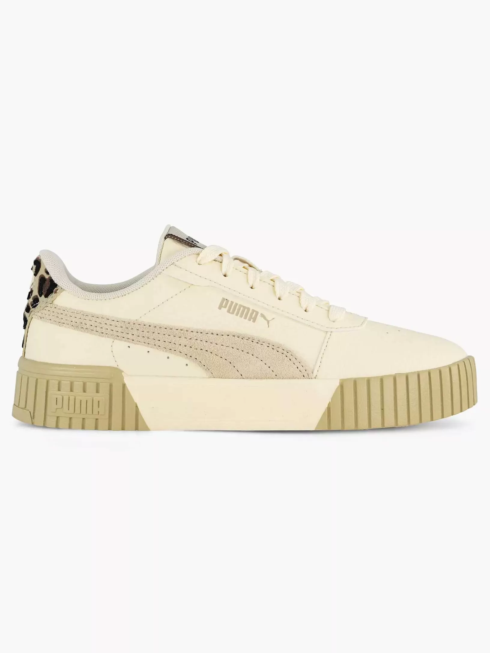 Ladies Puma Beige Sneaker Carina 2.0 I Am The Drama