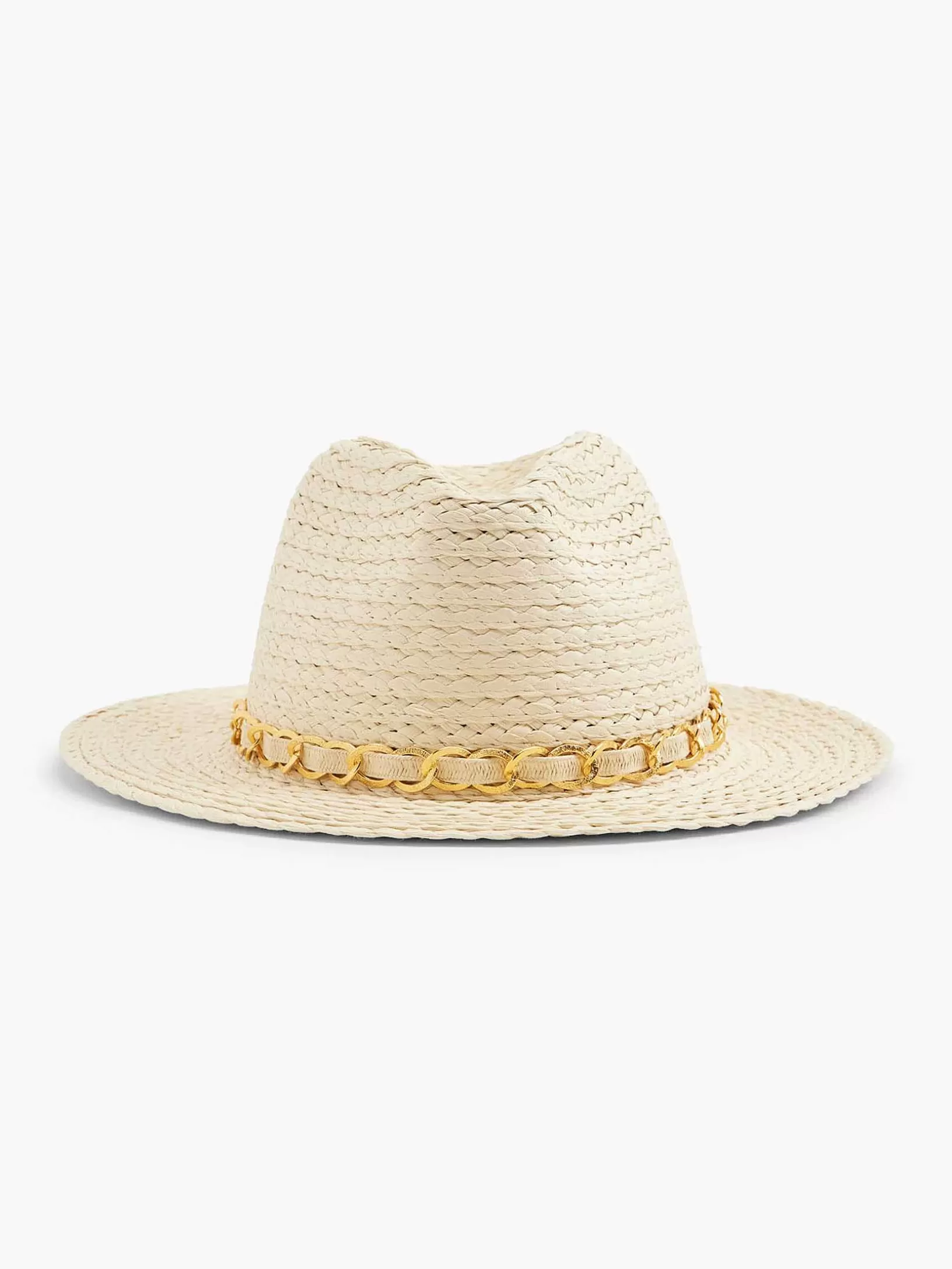 Ladies Graceland Beige Wicker Beach Hat