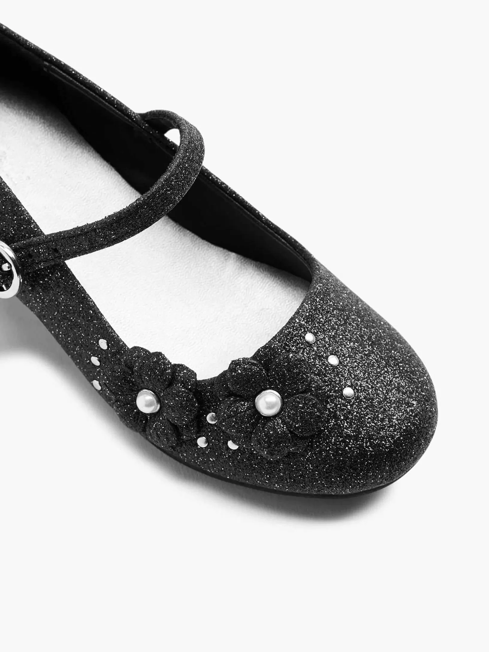 Children Graceland Black Ballerina Heel