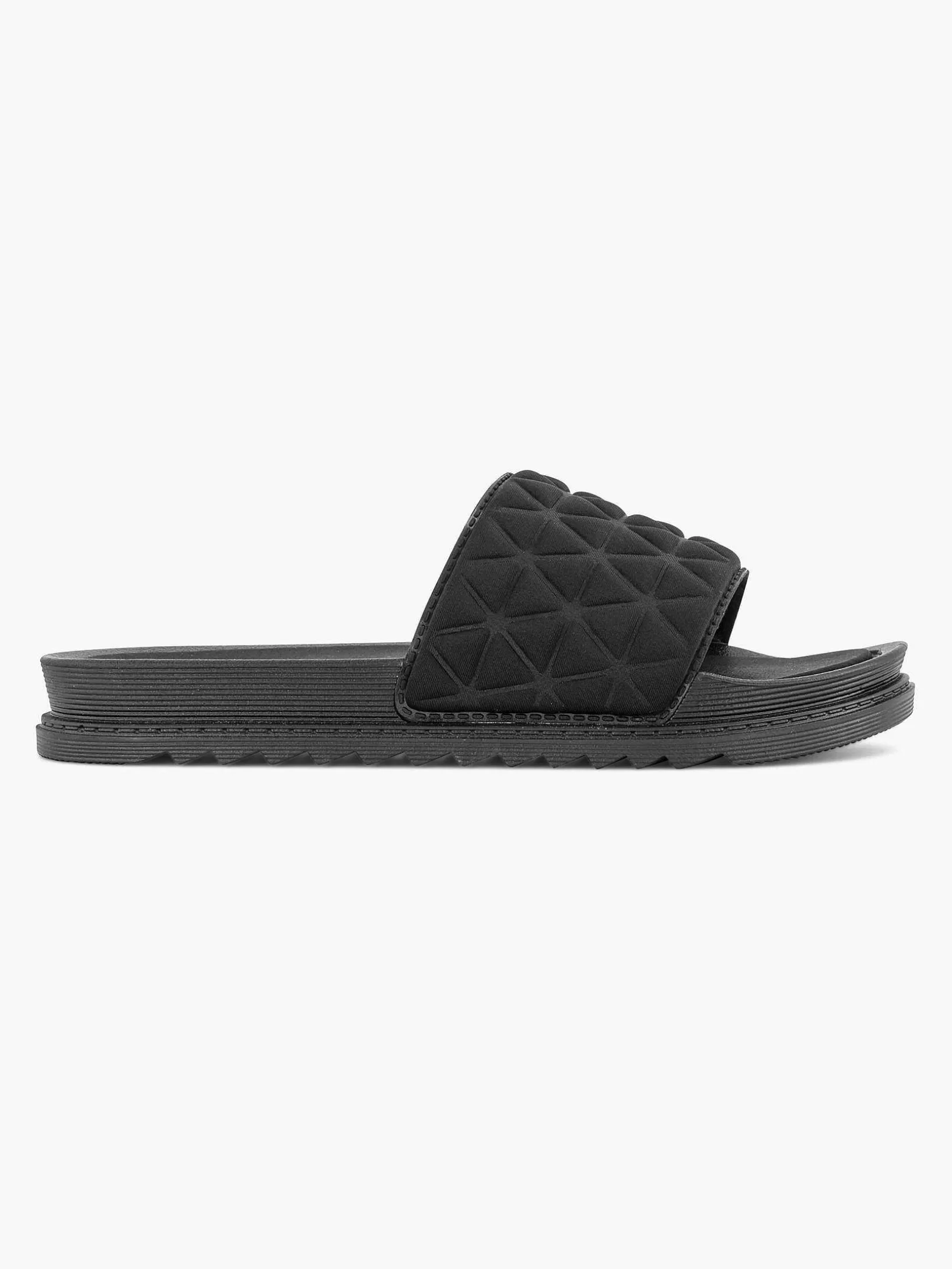 Ladies Oxmox Black Bath Slippers