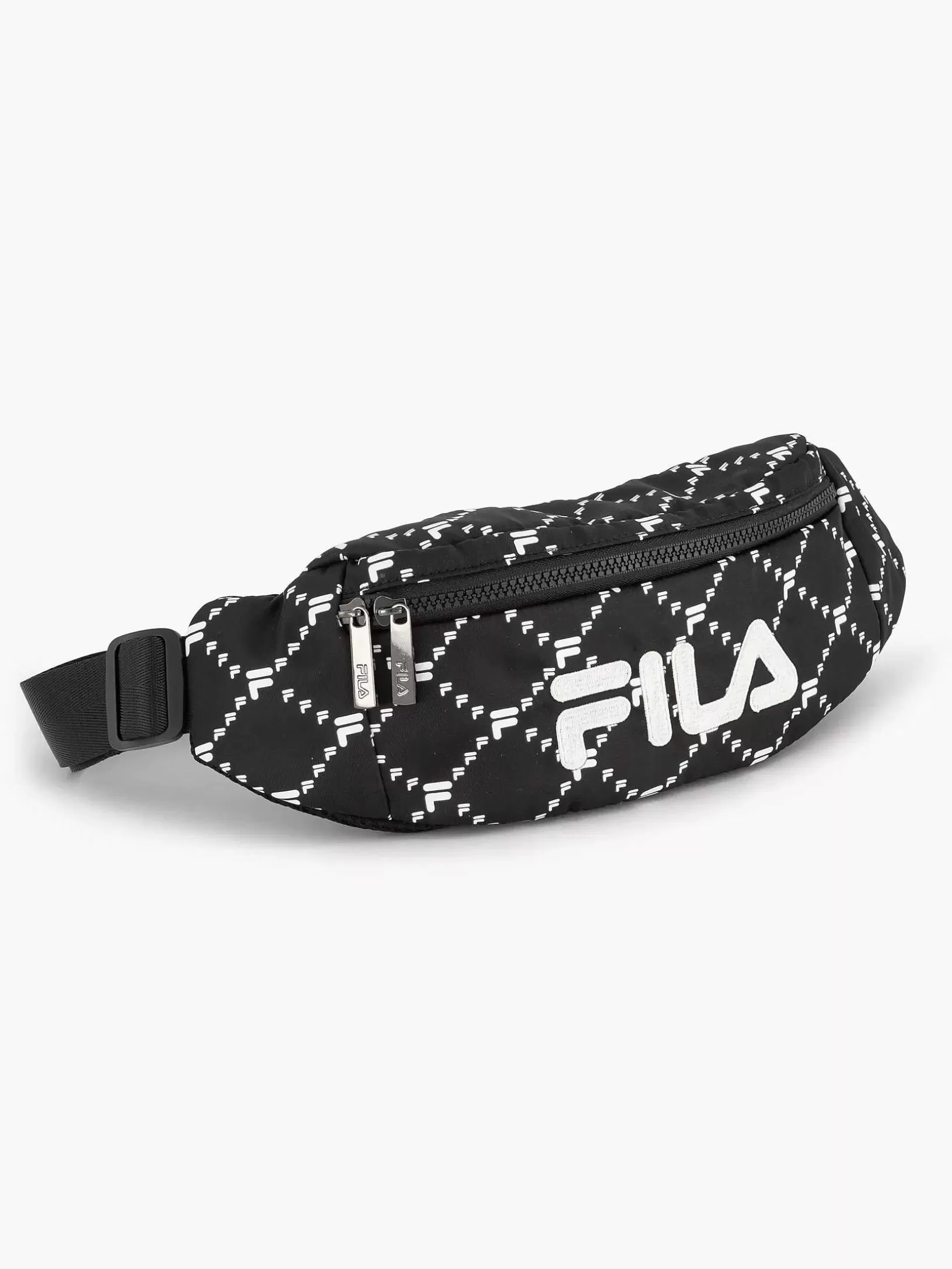 Ladies FILA Black Belt Bag Print