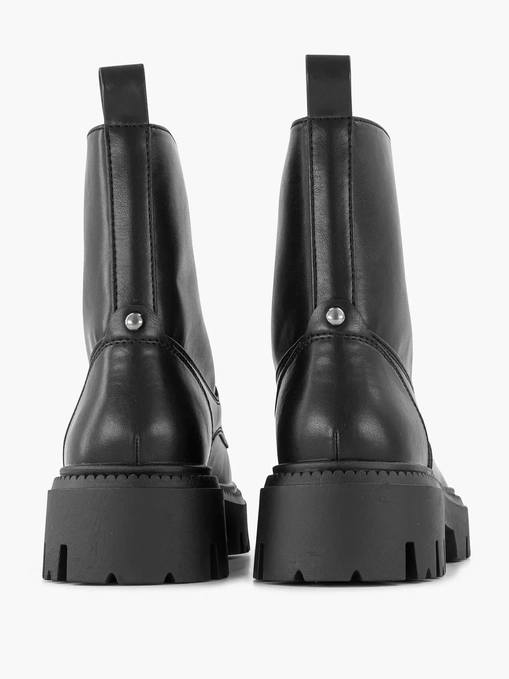 Ladies Oxmox Black Biker Boot