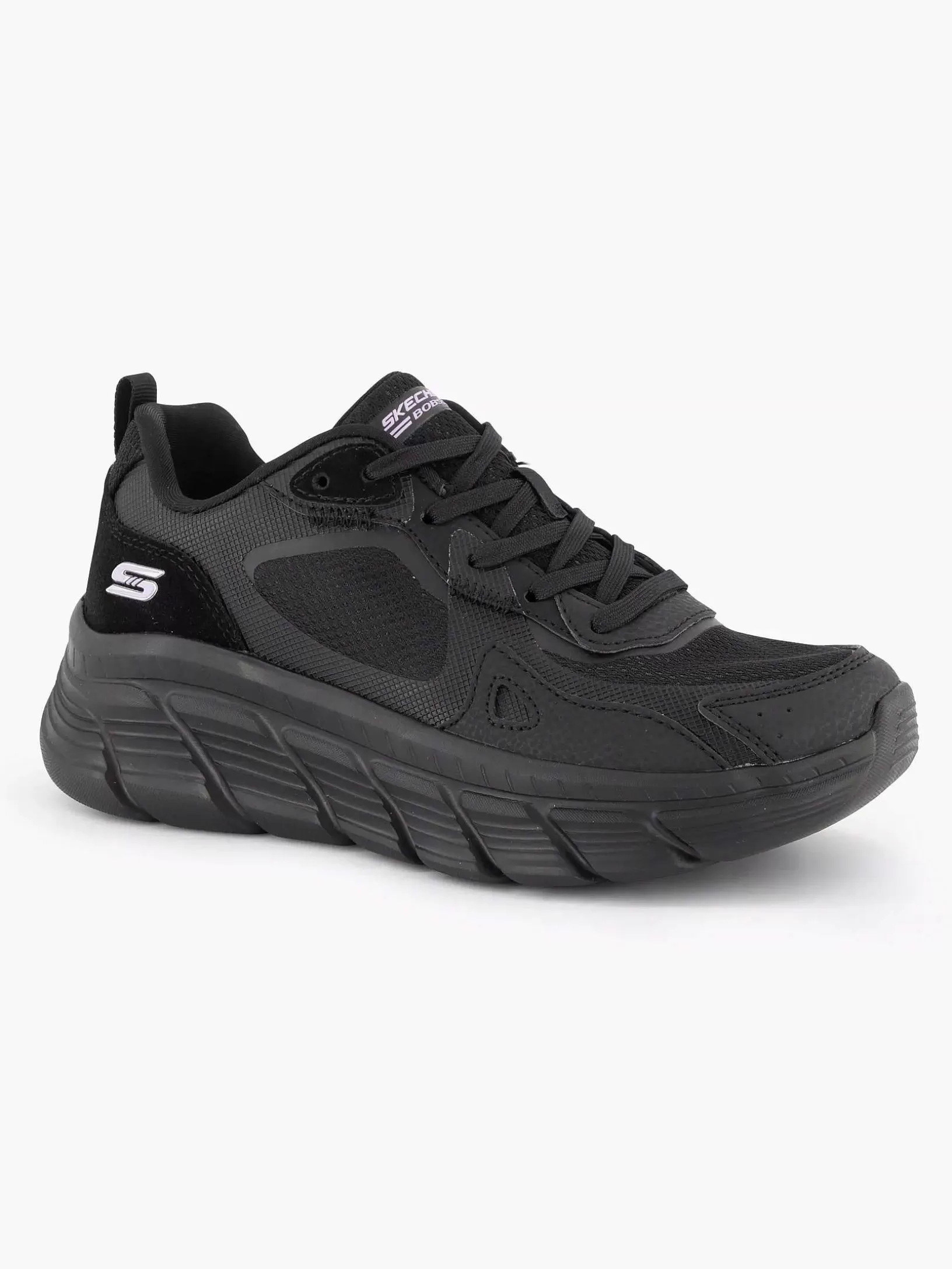 Ladies Skechers Black Bobs B Flex Hi - Forces Within