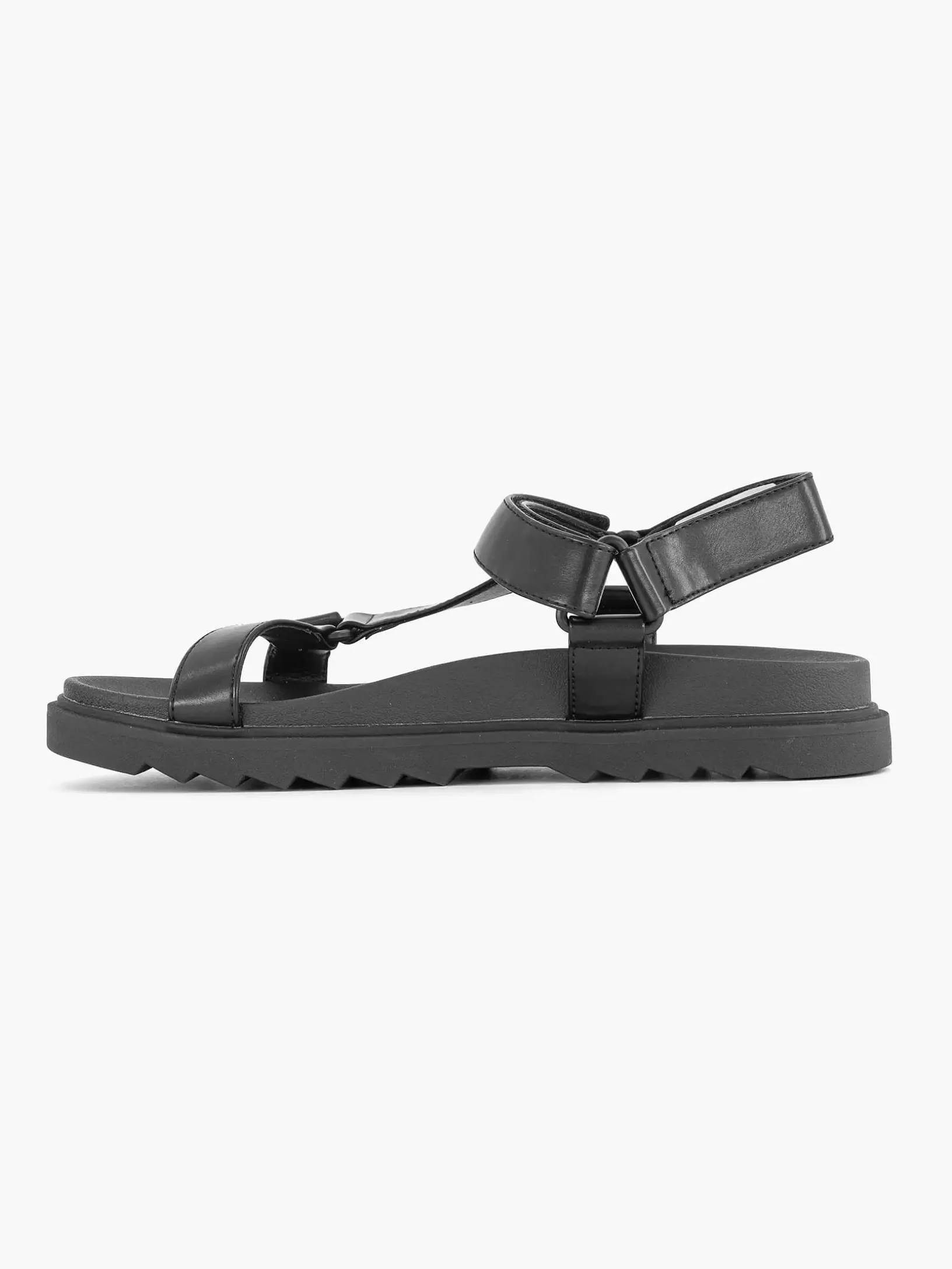 Ladies Oxmox Black Chunky Sandal