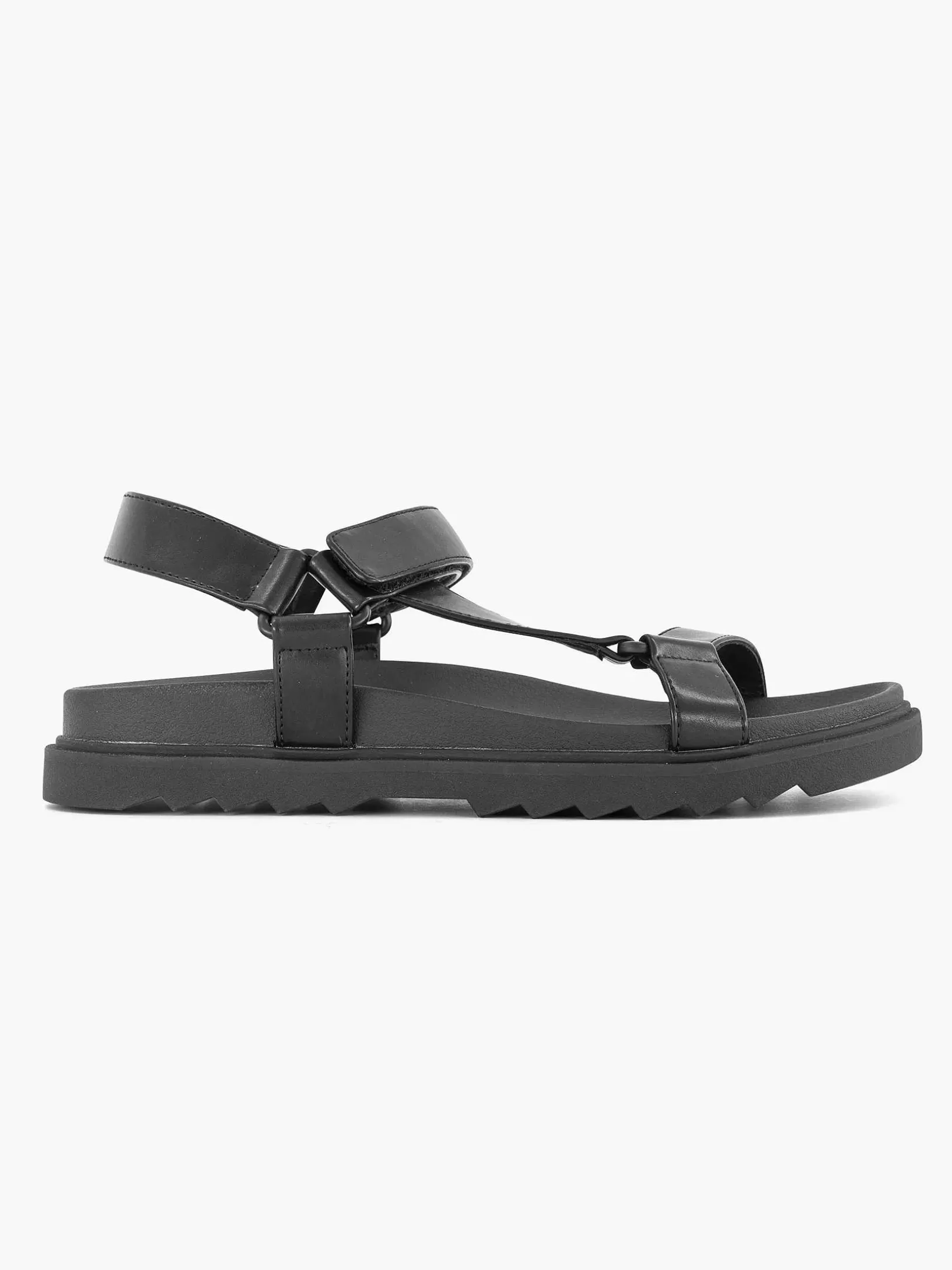 Ladies Oxmox Black Chunky Sandal