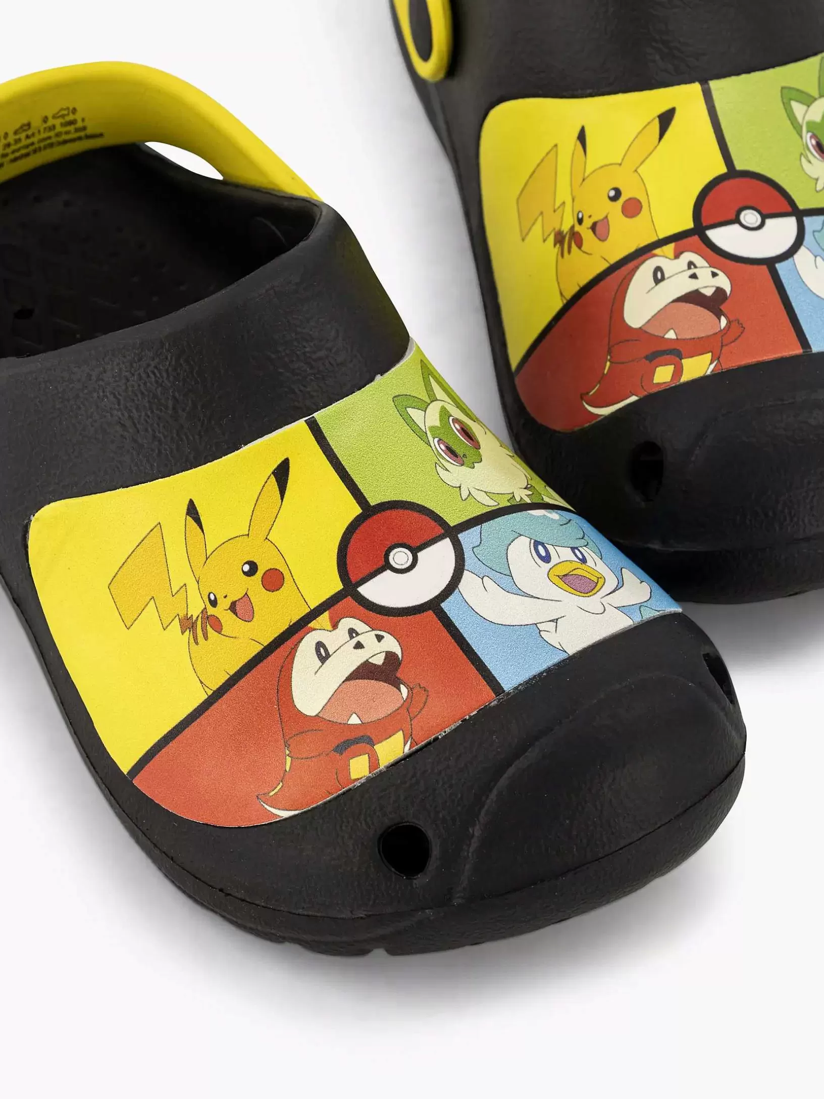 Children Pokémon Black Clog