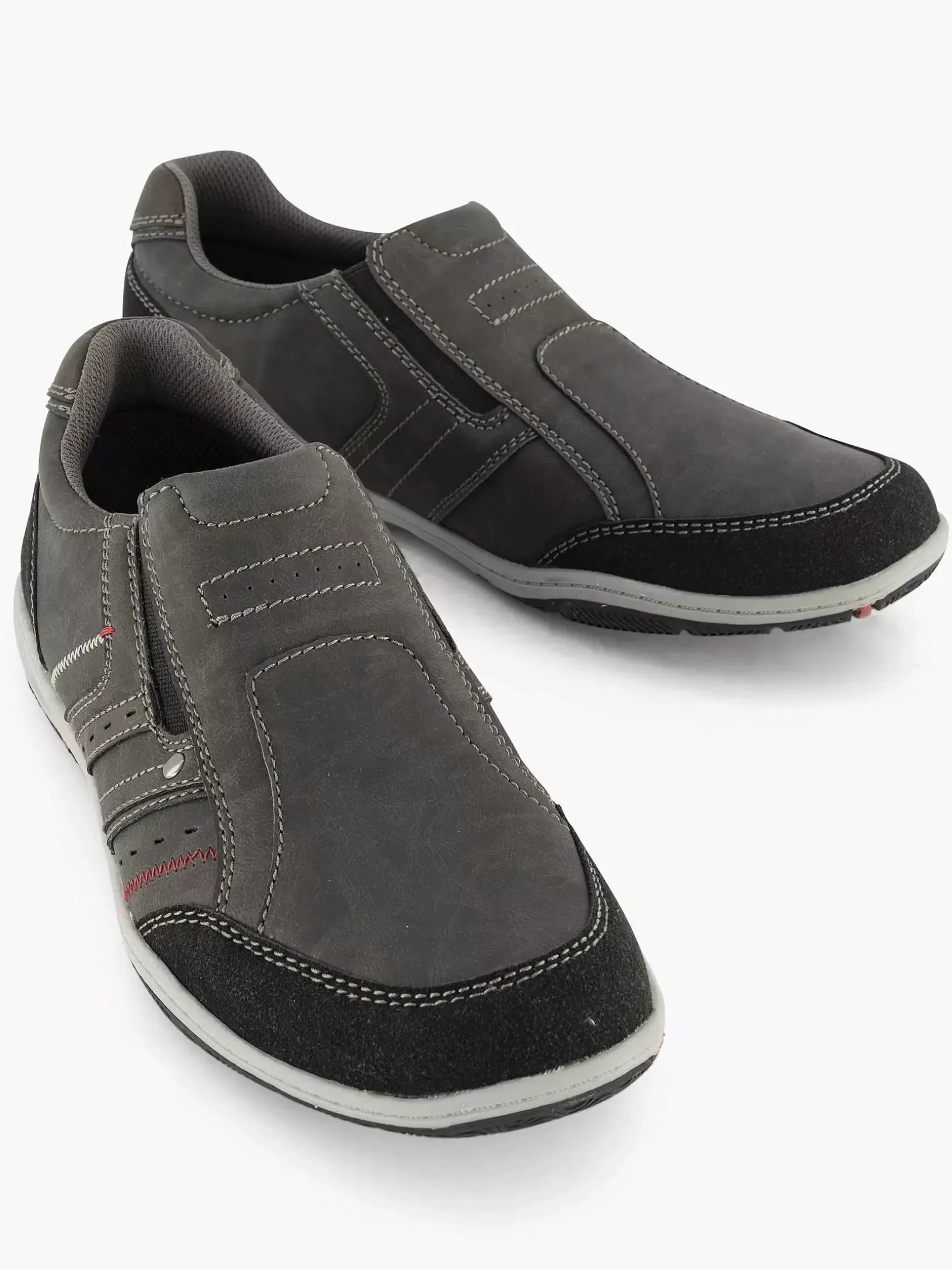 Gentlemen Easy Street Black Comfort Slip-On