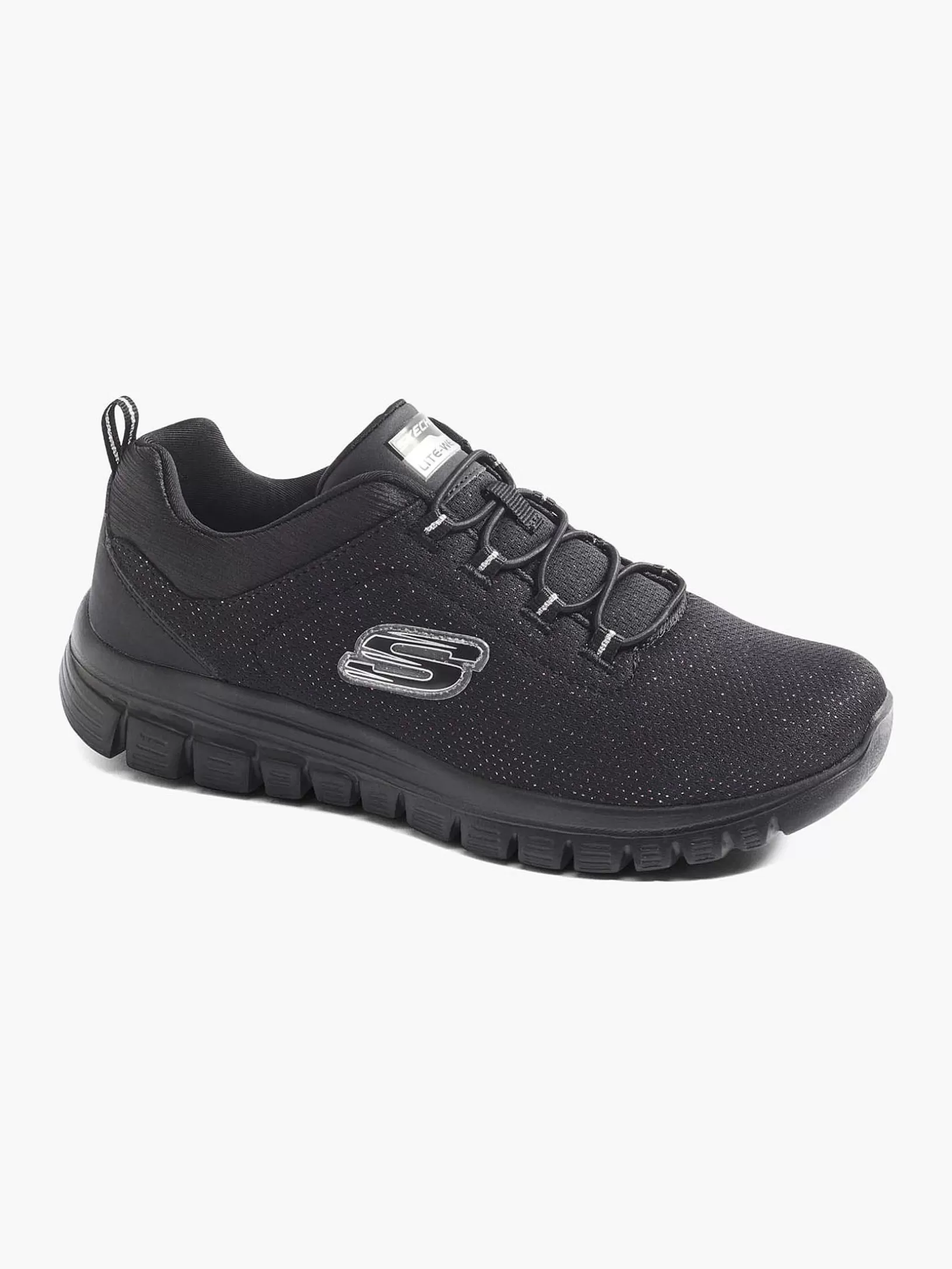 Ladies Skechers Black Graceful 2.0 Lavishly