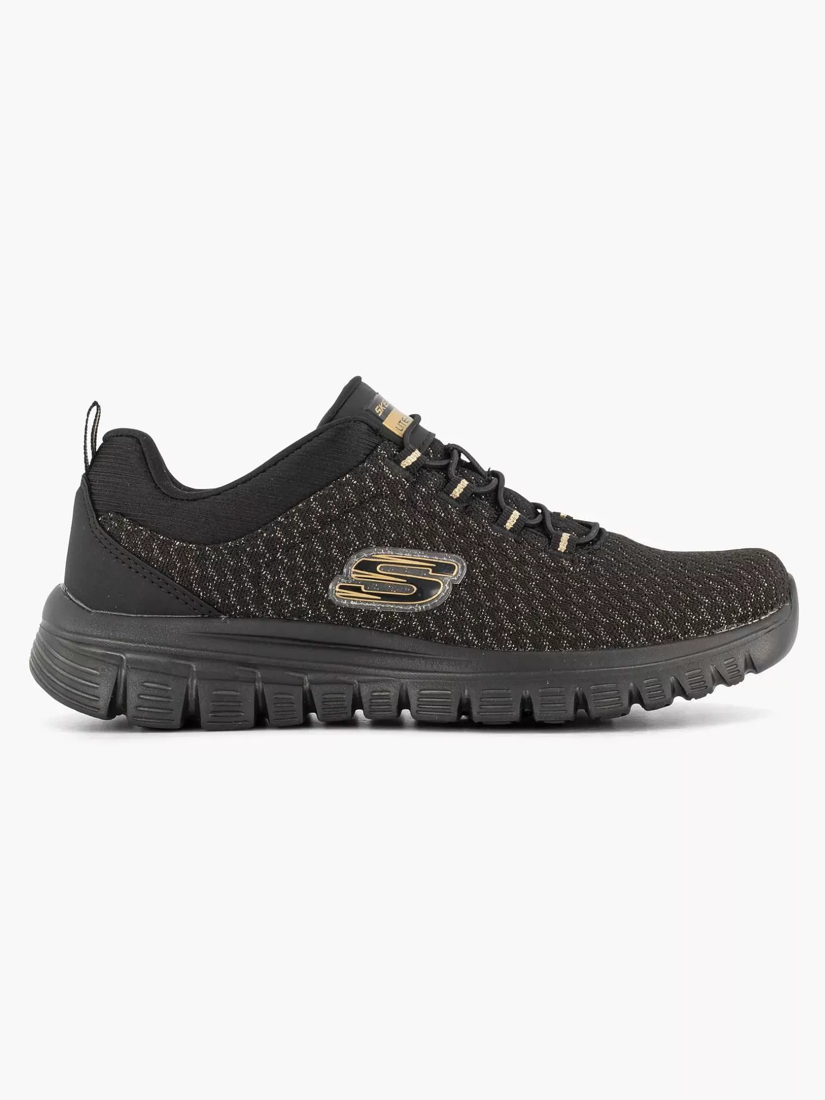 Ladies Skechers Black Graceful - Lavishly Irresistibl