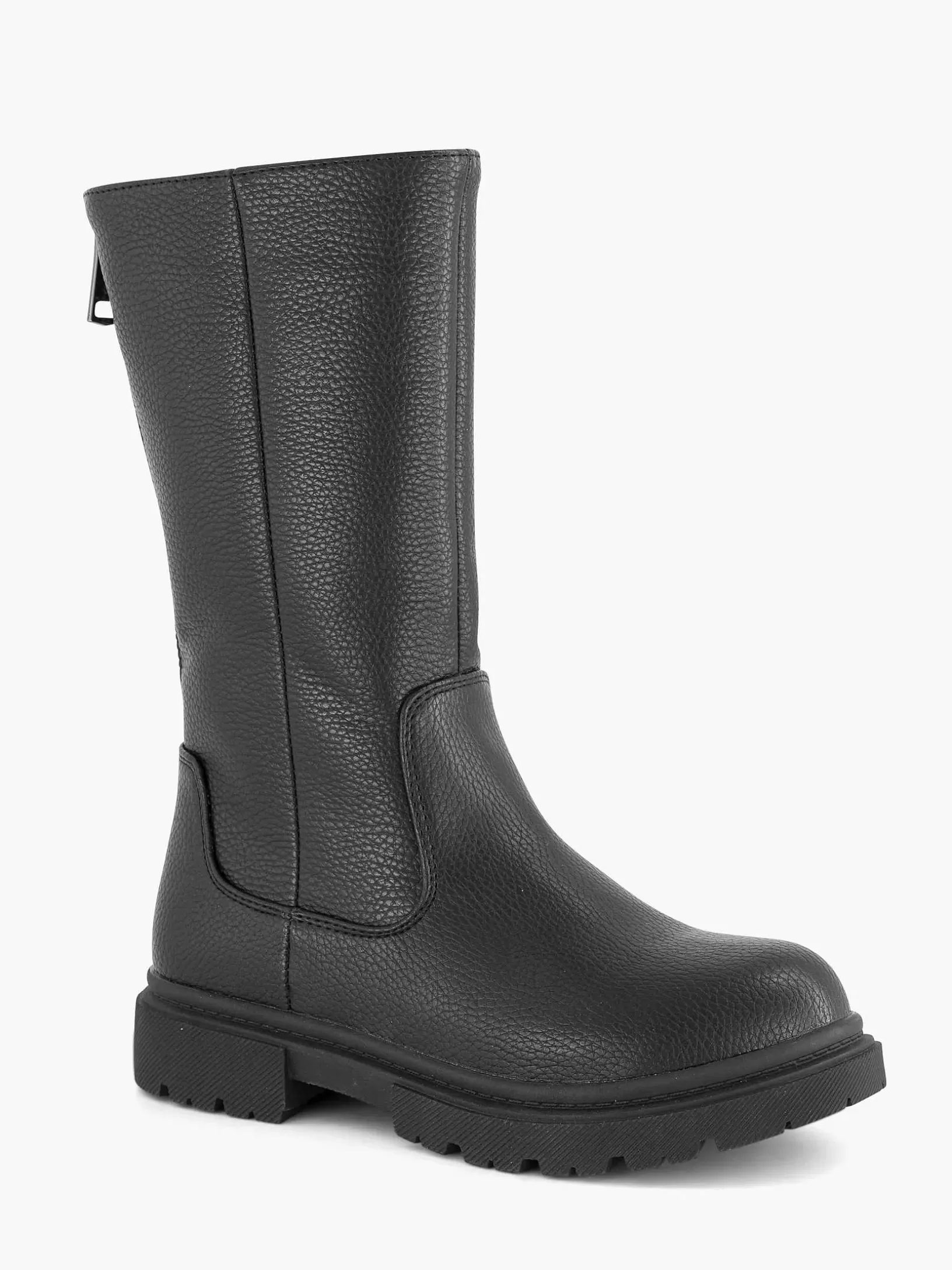 Children Oxmox Black High Boot Zipper