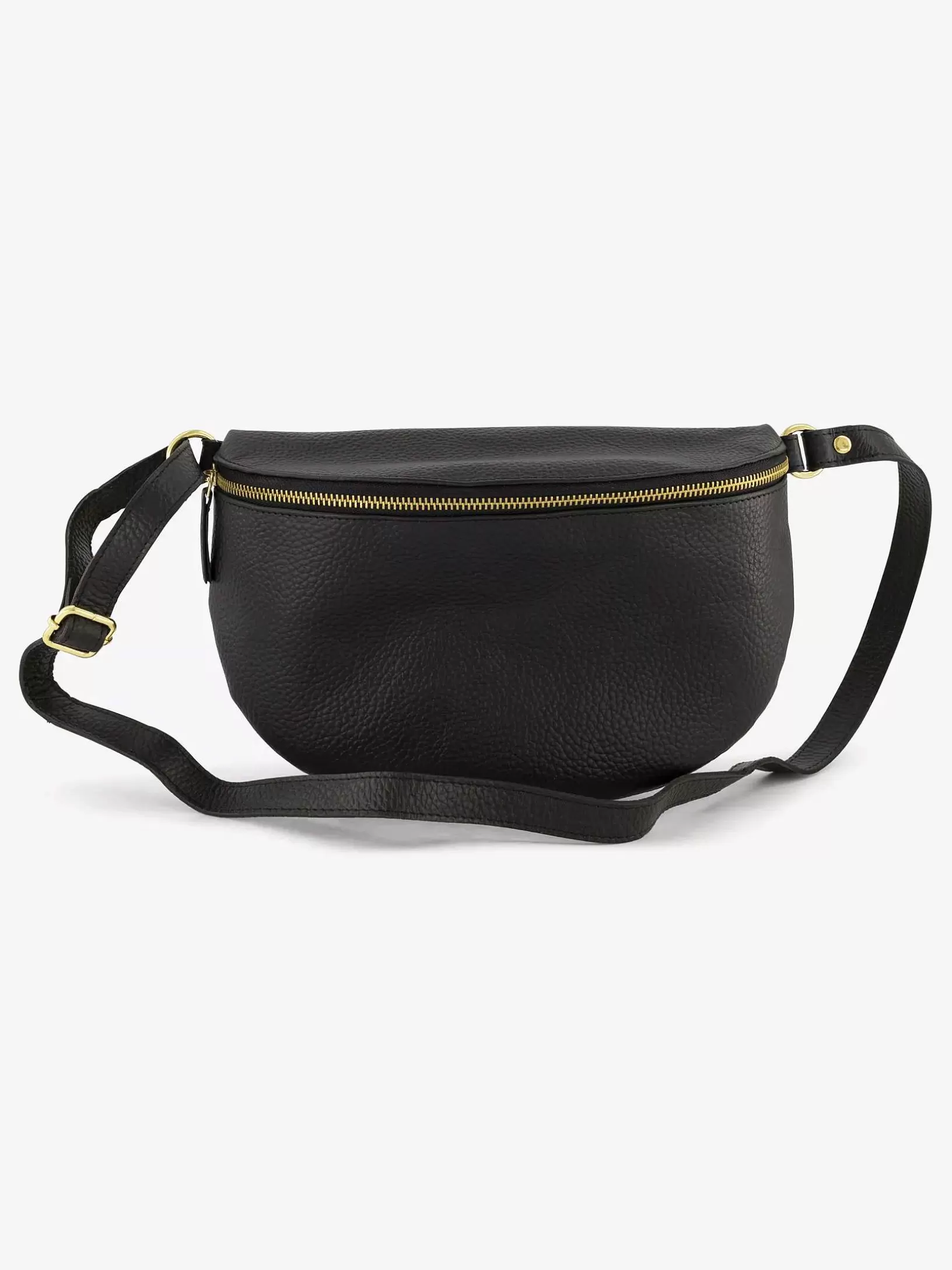 Ladies 5th Avenue Black Hip Bag