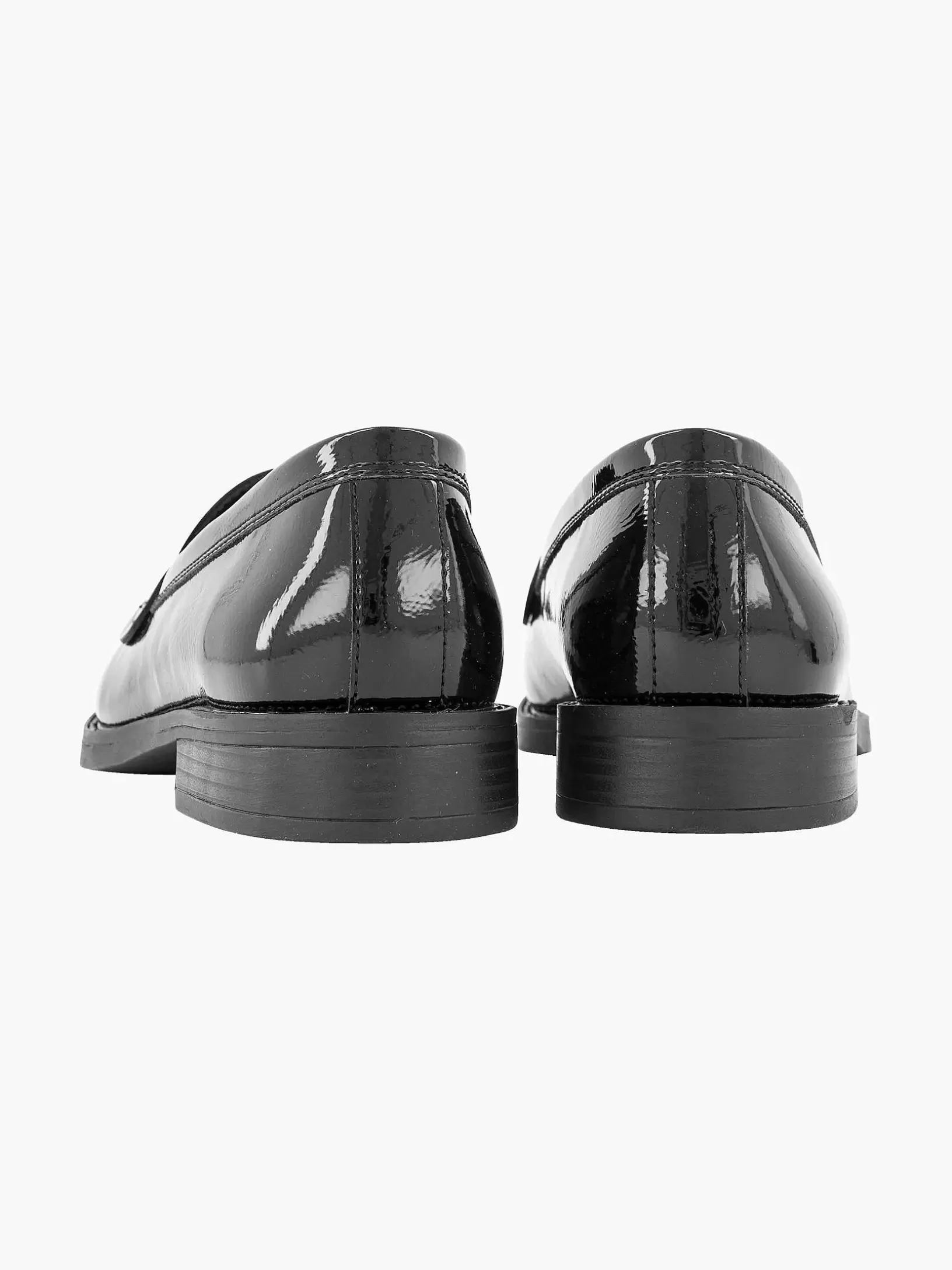 Ladies Graceland Black Loafer Patent