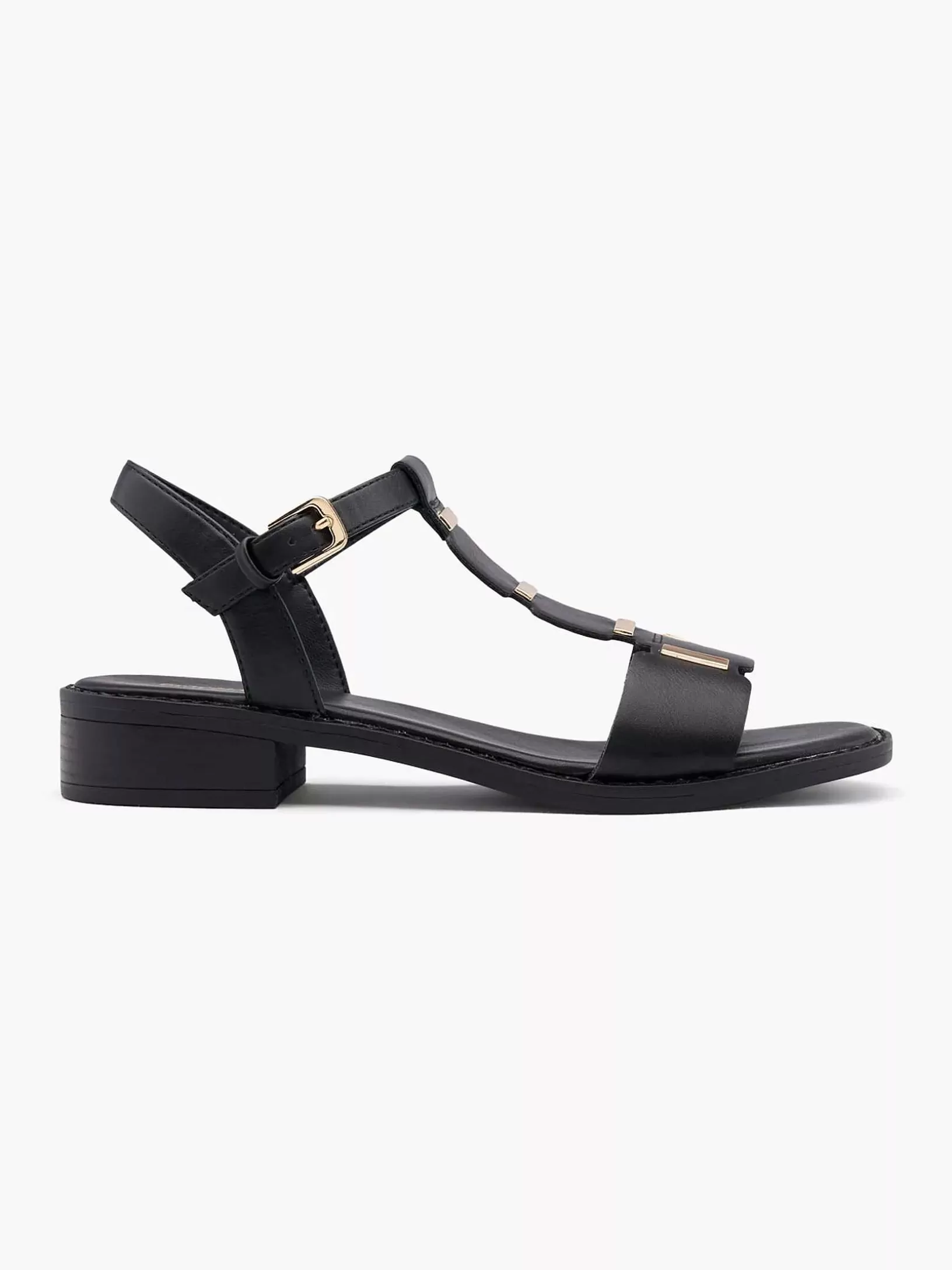 Ladies Graceland Black Sandal