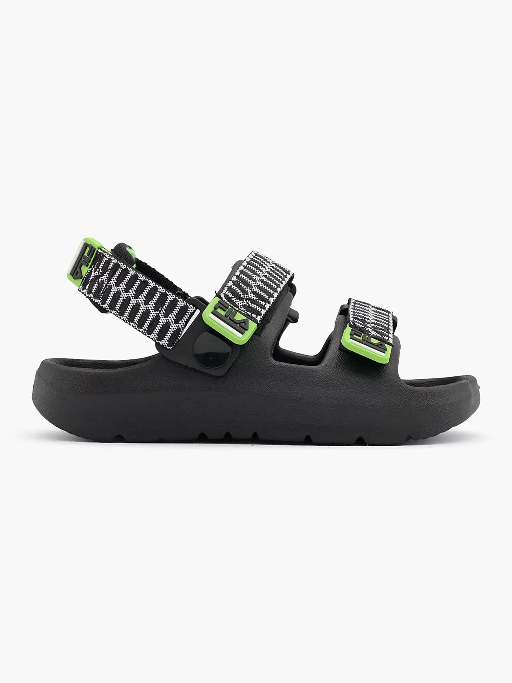 Children FILA Black Sandal