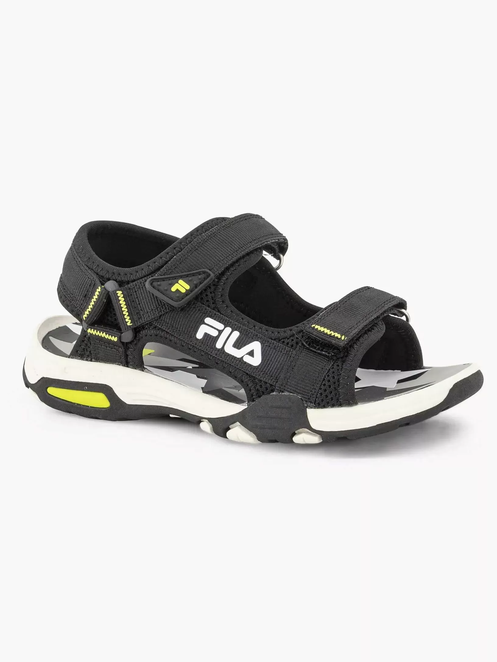 Children FILA Black Sandal