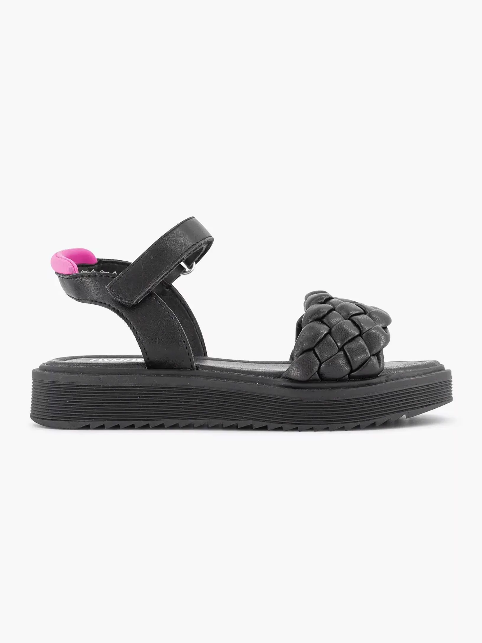 Children Oxmox Black Sandal Braided