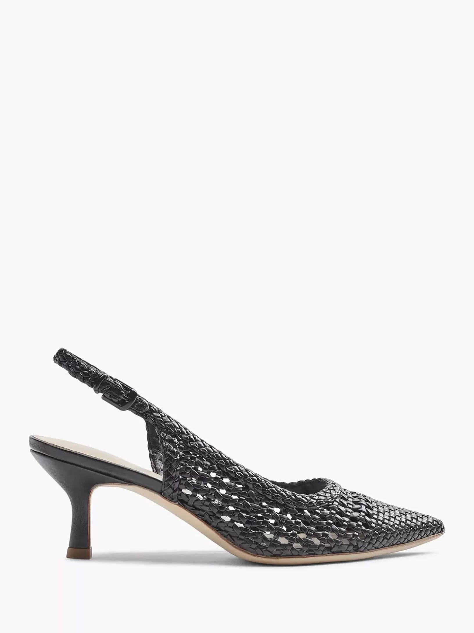 Ladies Graceland Black Slingback Pump