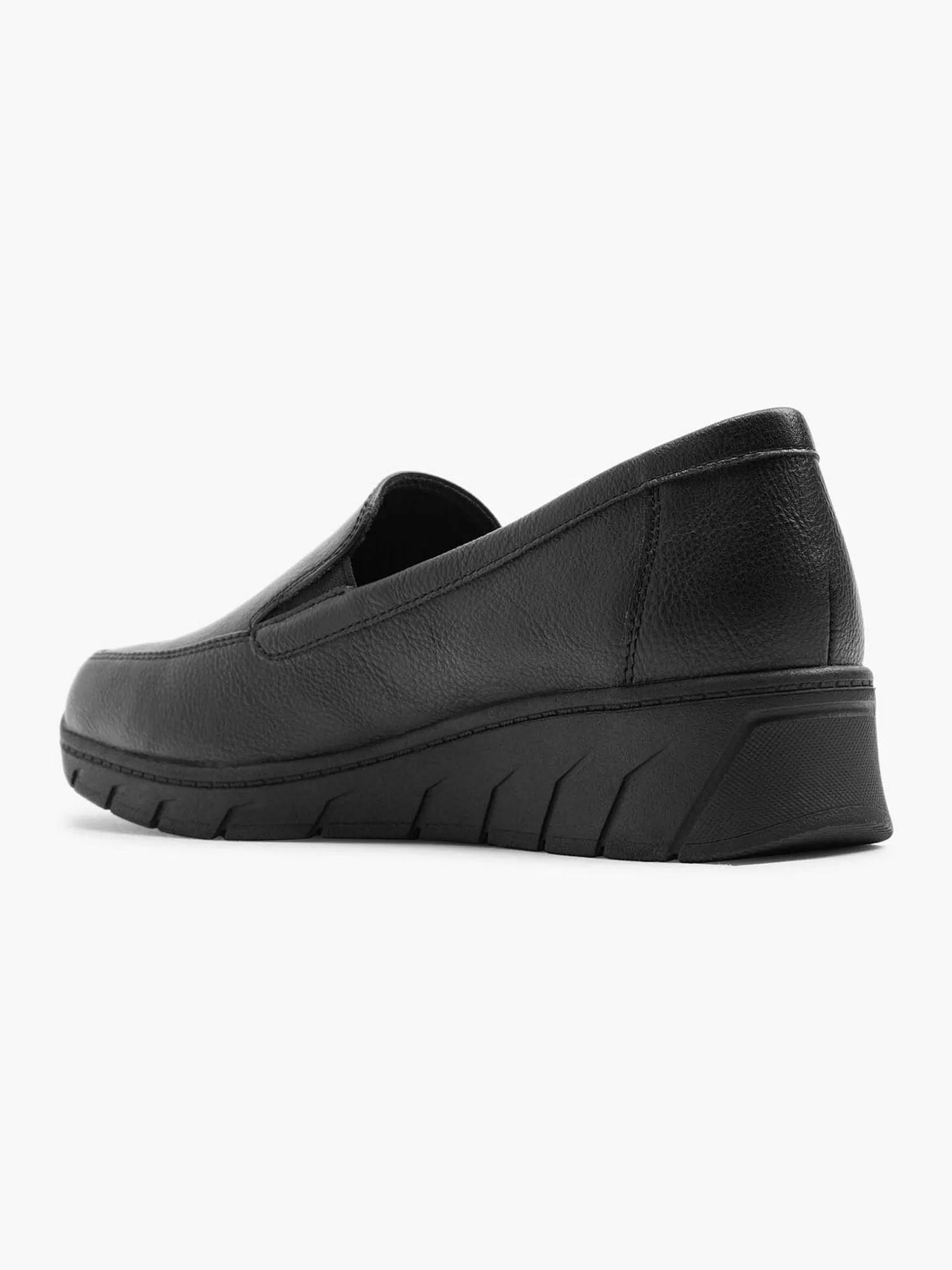 Ladies Easy Street Black Slip-On