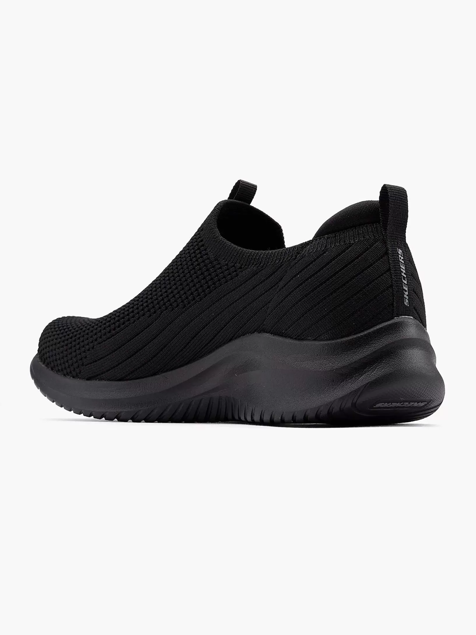 Ladies Skechers Black Slip-On Memory Foam