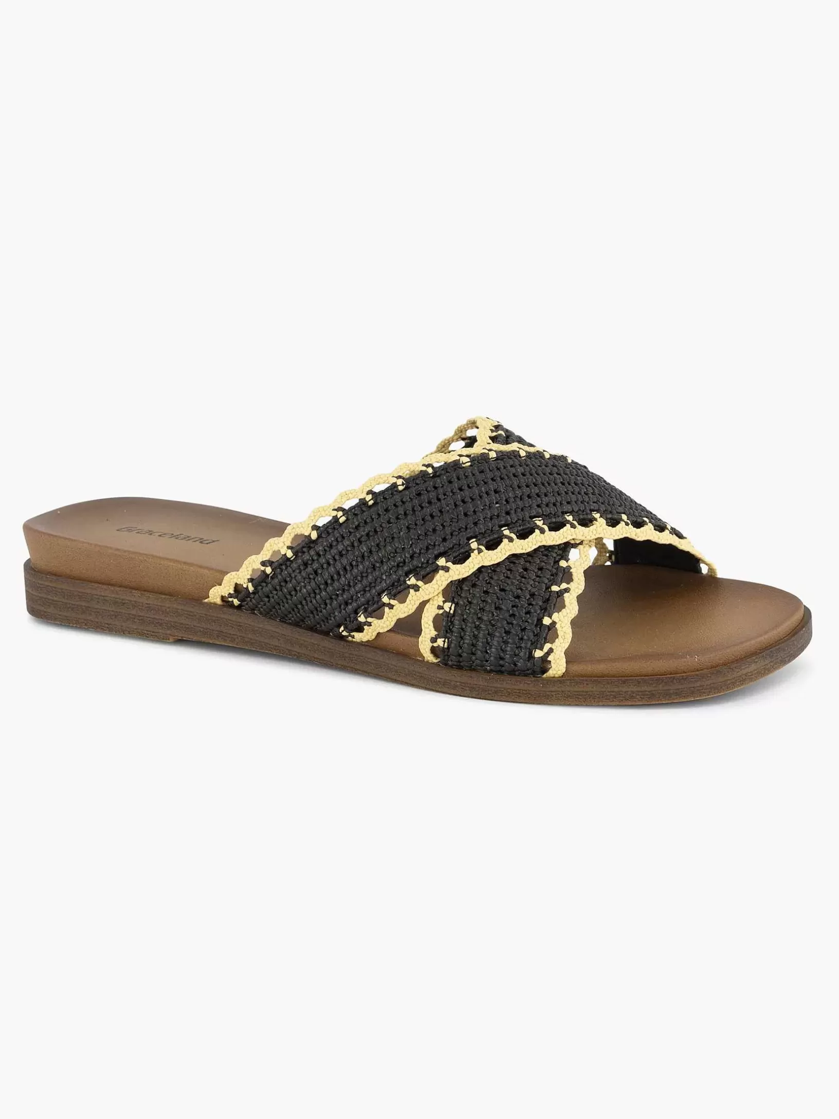 Ladies Graceland Black Slipper