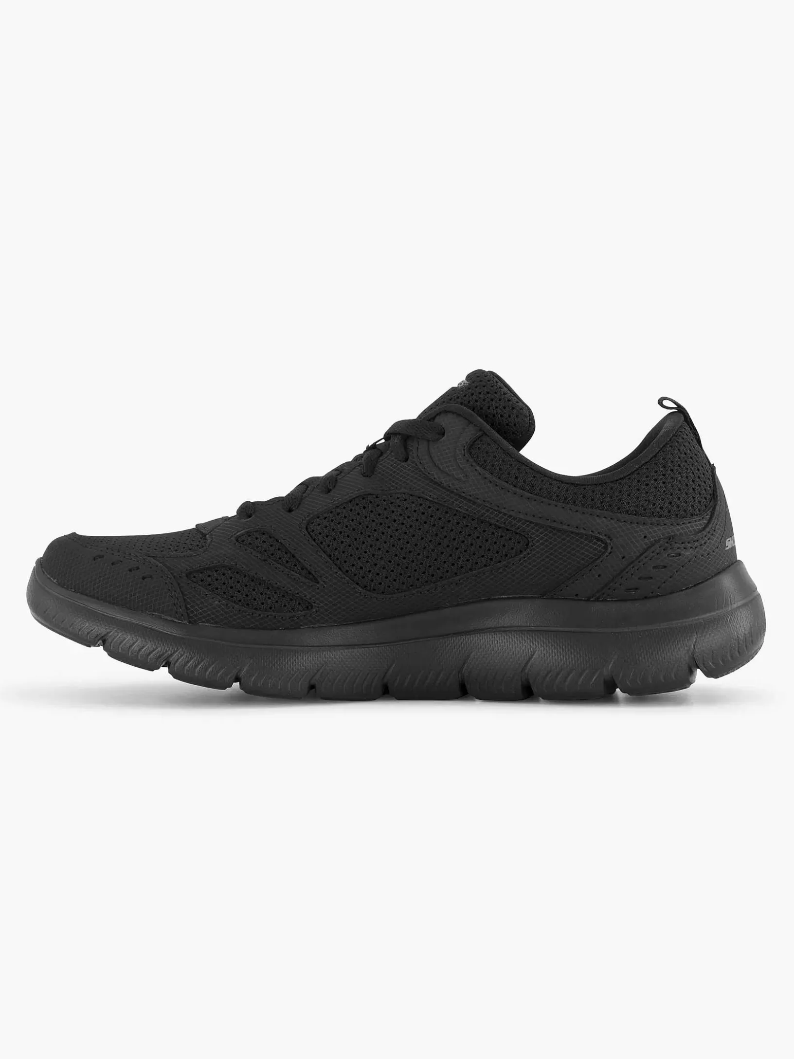 Gentlemen Skechers Black Sneaker Memory Foam