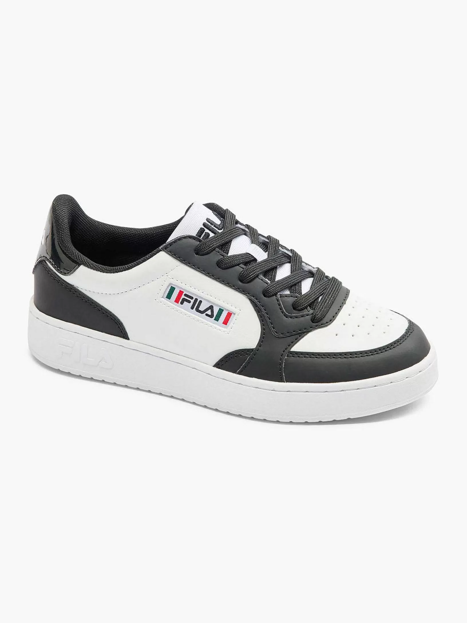 Ladies FILA Black White Sneaker