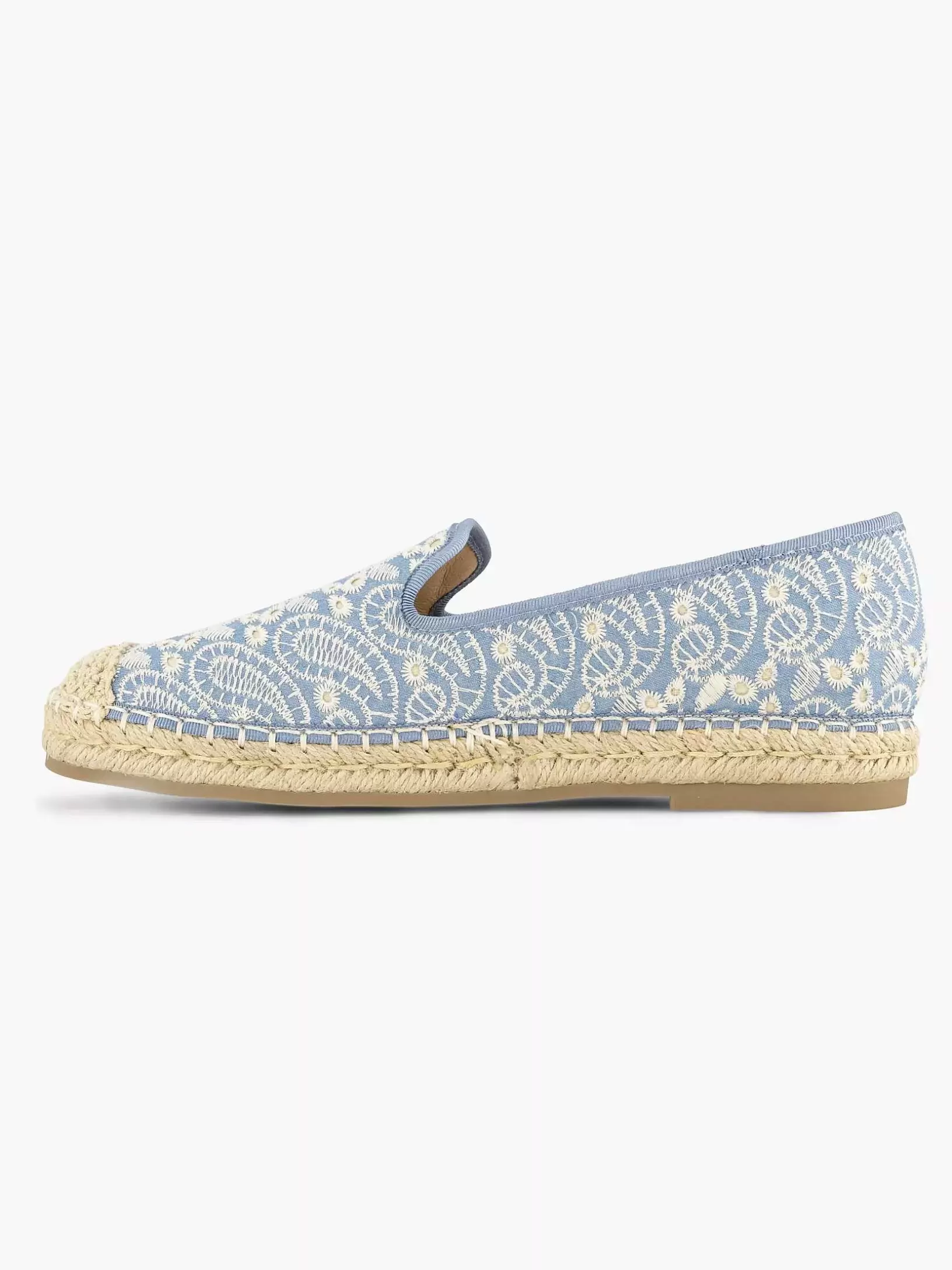 Ladies Graceland Blue Espadrille