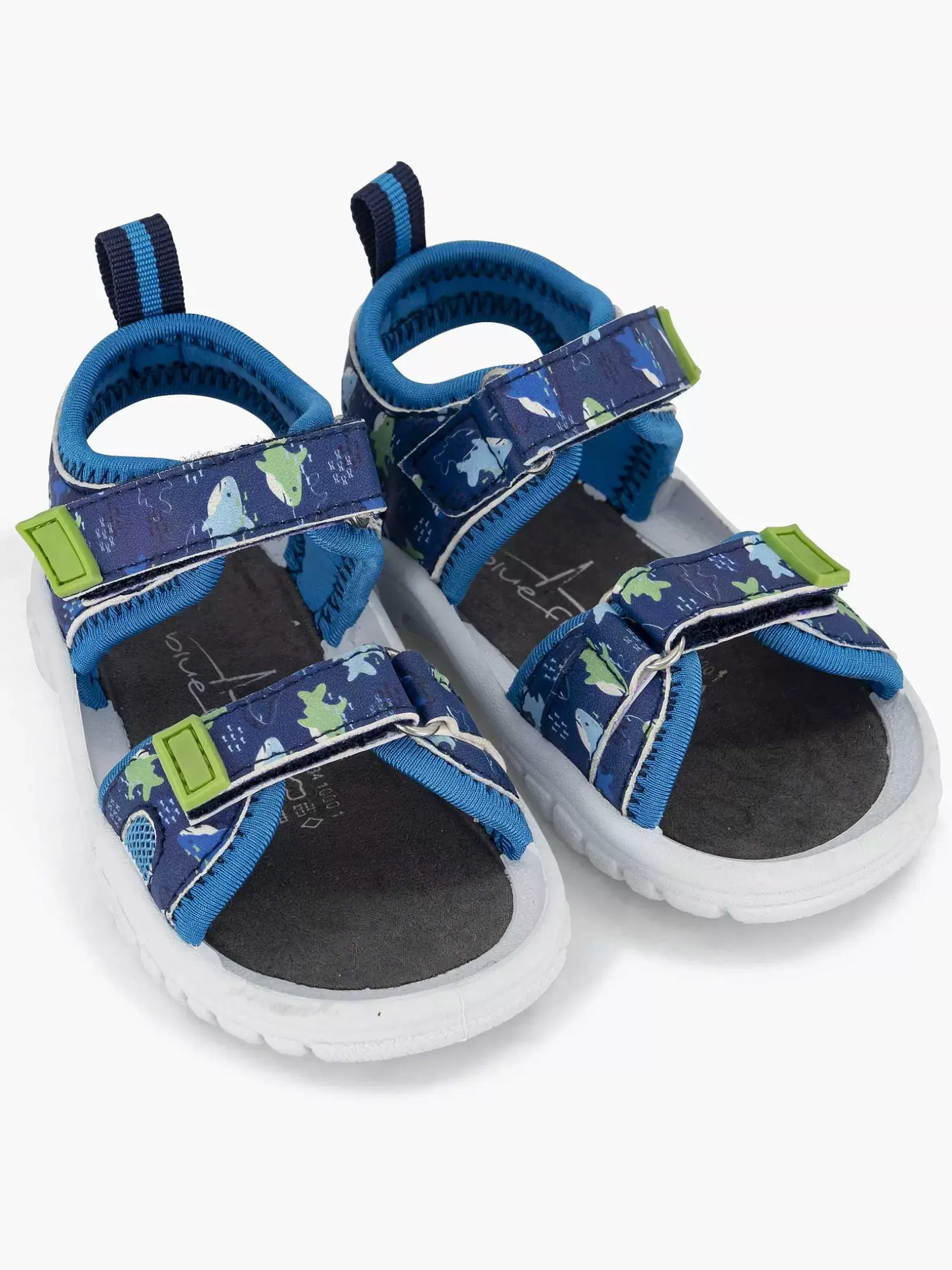 Children Blue Fin Blue Sandal