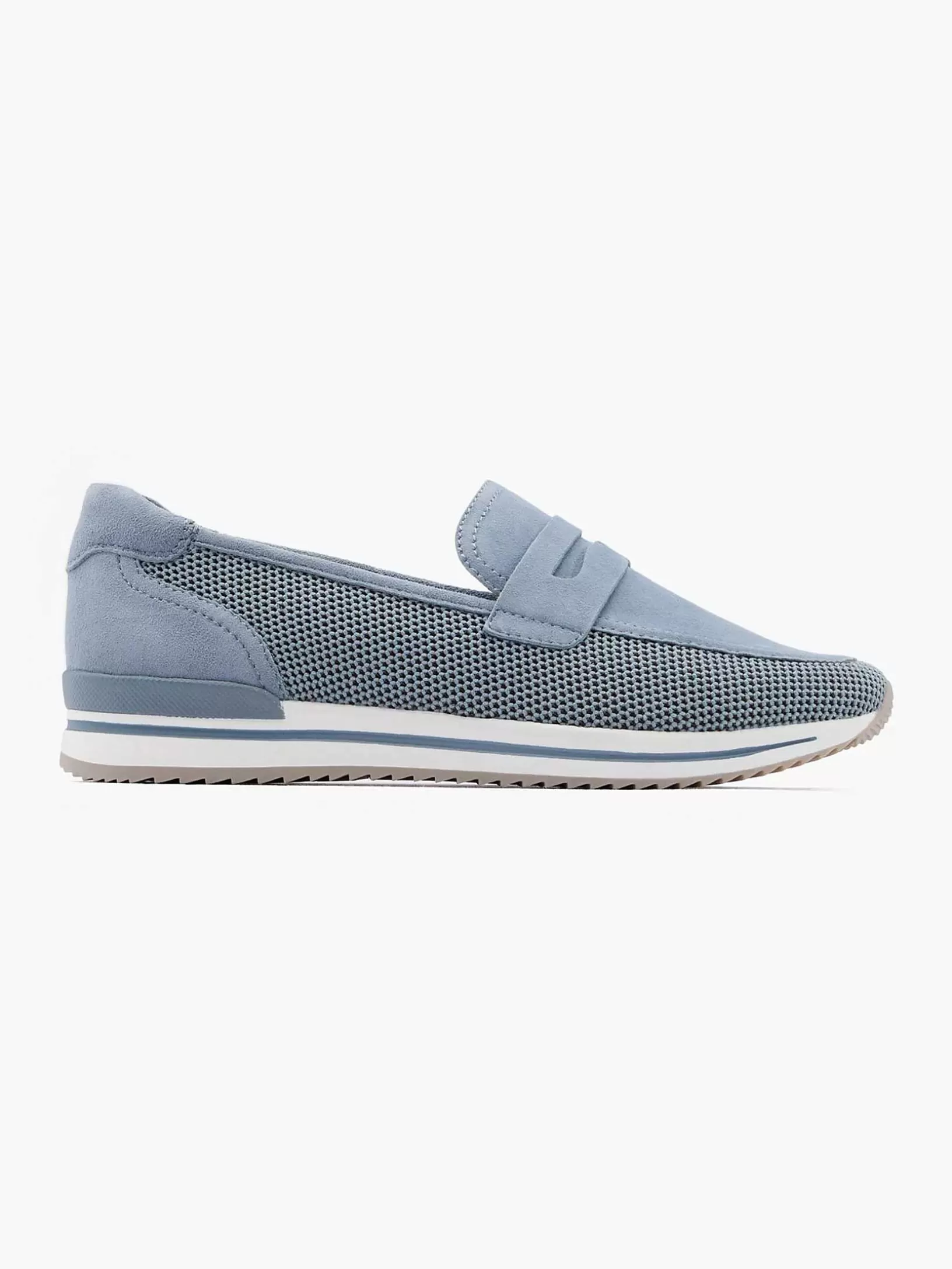 Ladies Medicus Blue Slip-On