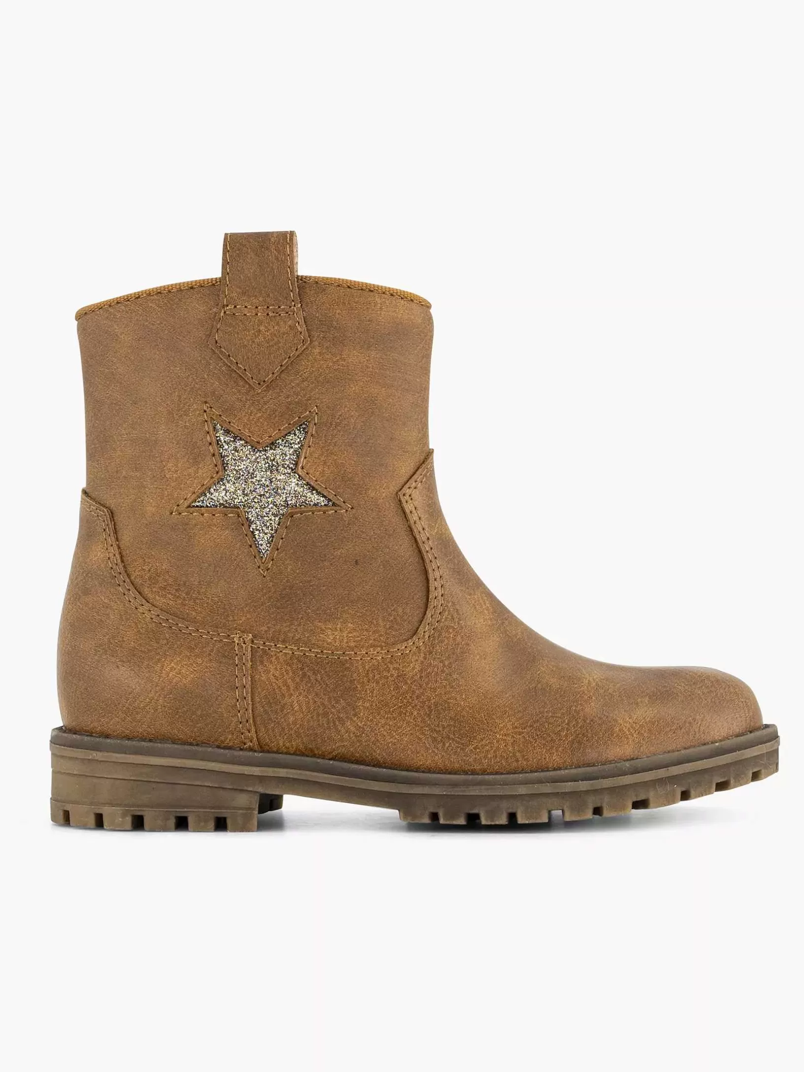 Children Graceland Brown Ankle Boots Star