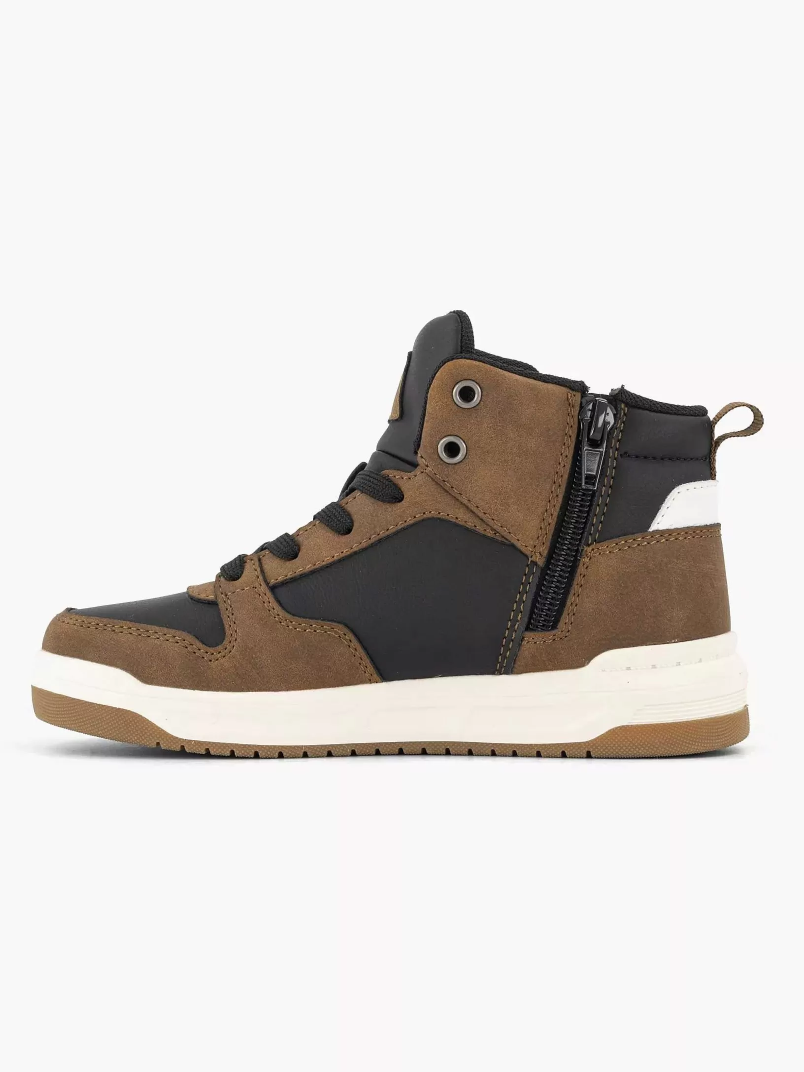 Children Vty Brown High Sneaker