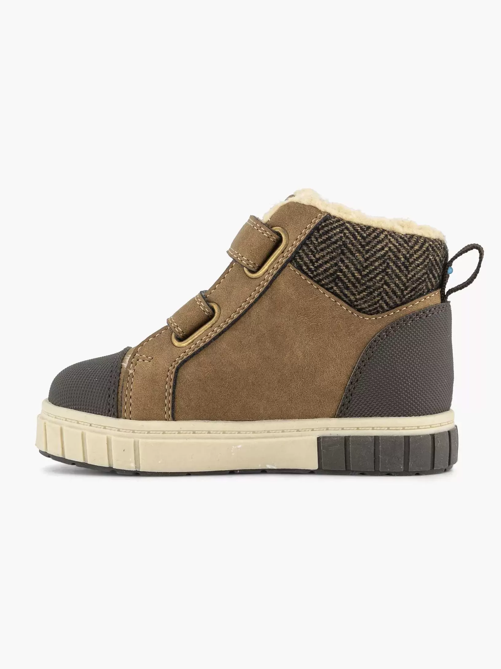 Children Vty Brown High Sneaker