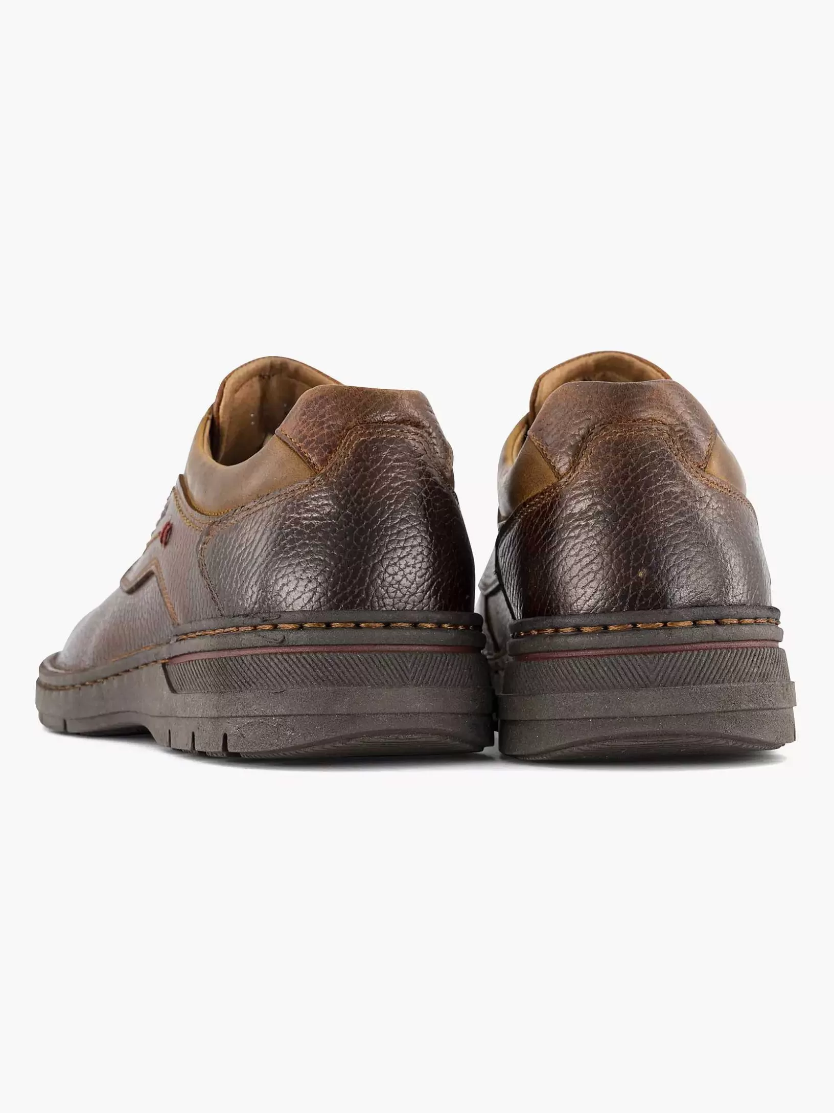 Gentlemen Gallus Brown Leather Lace-Up Shoe