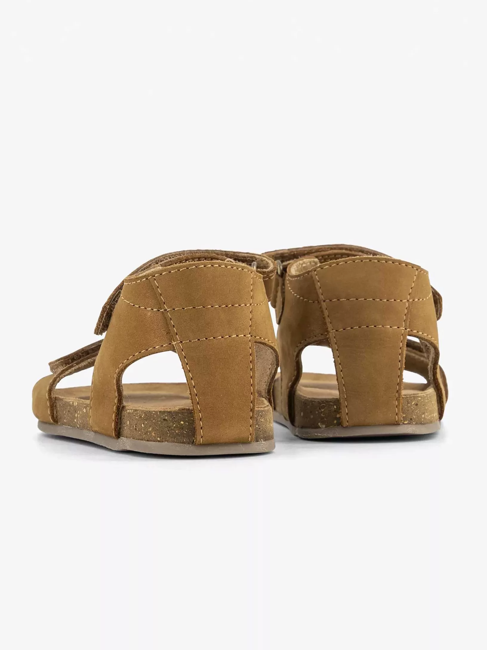 Children Vty Brown Leather Sandal