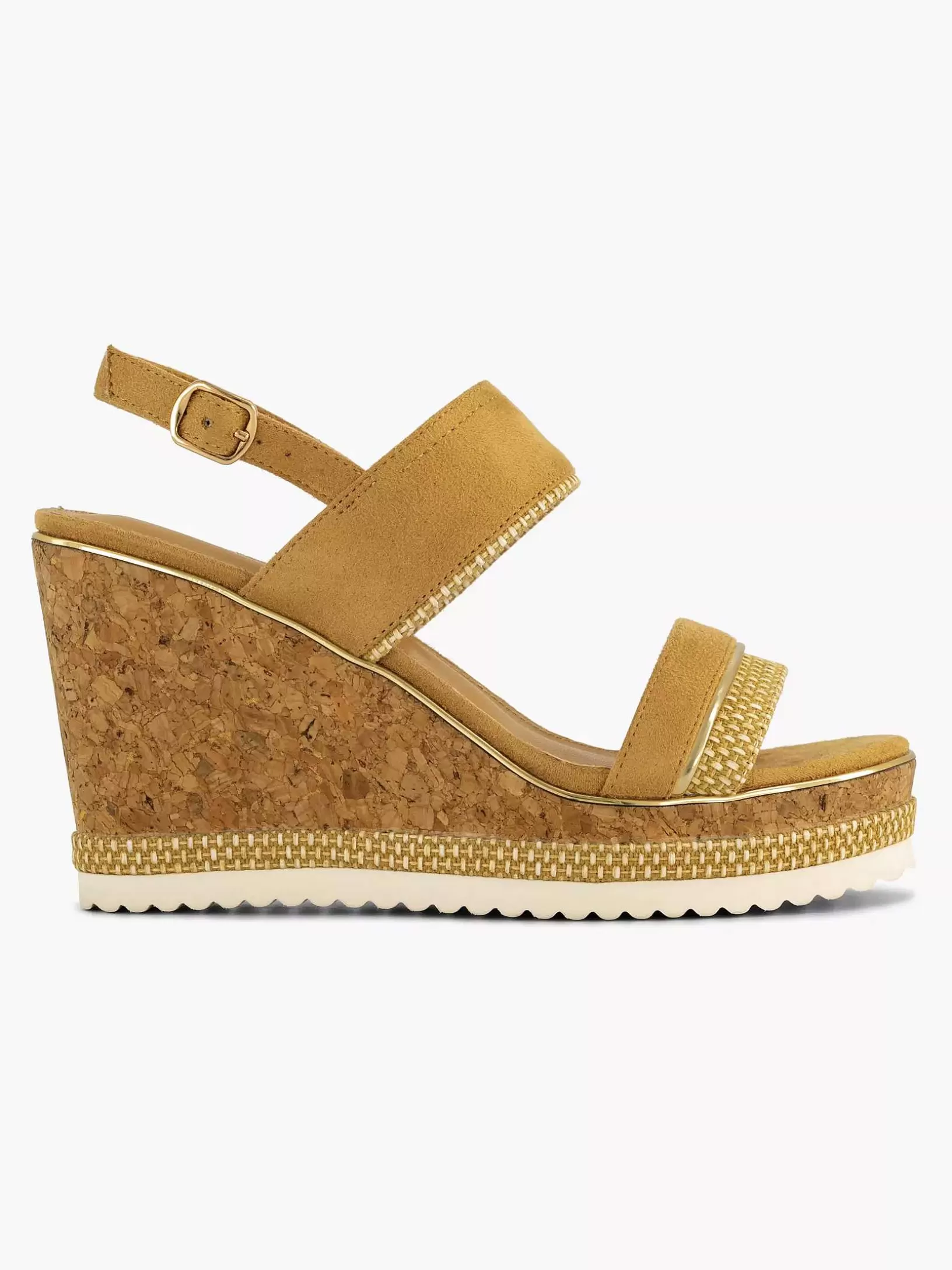 Ladies Graceland Camel Sandalette