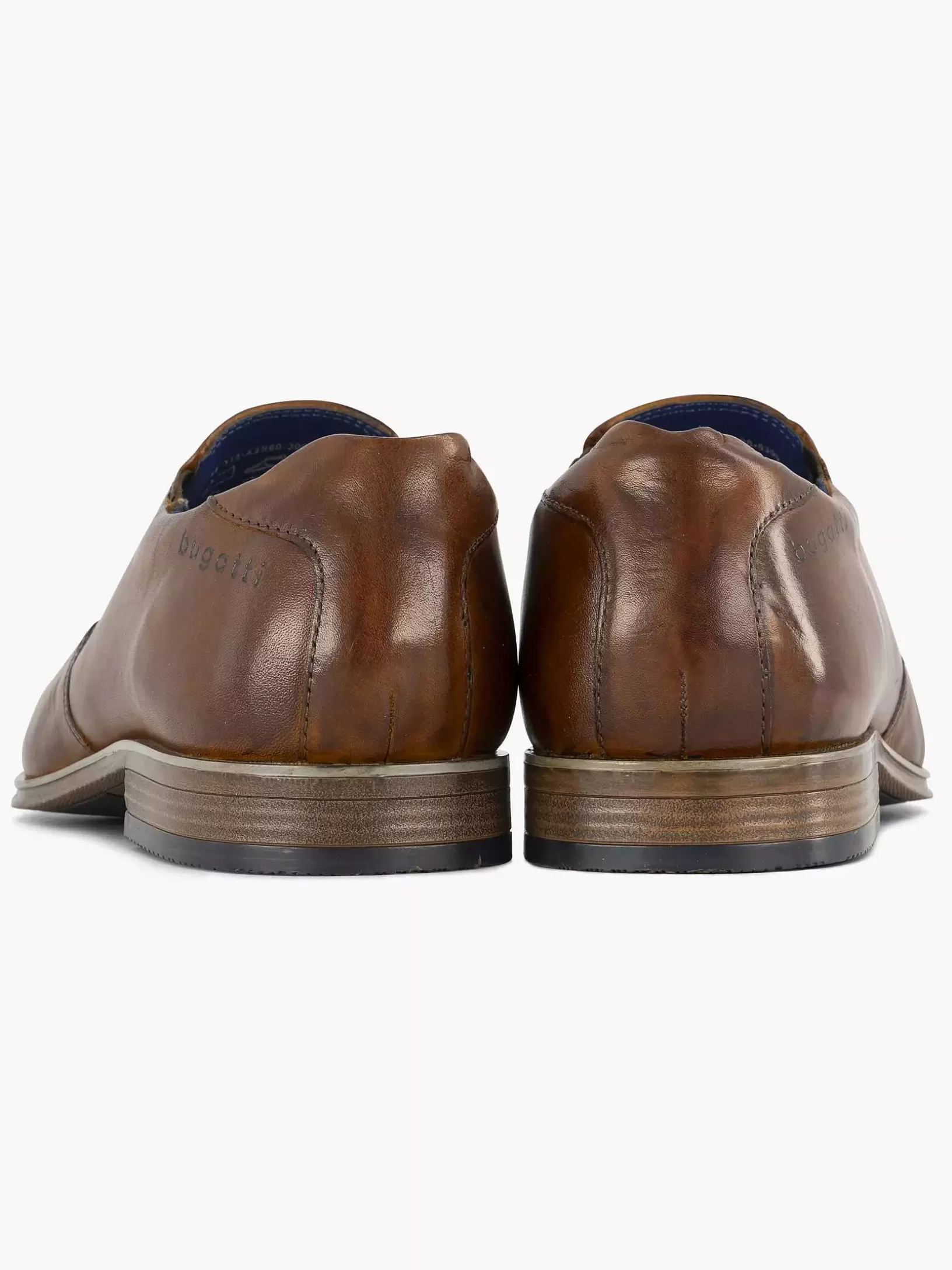 Gentlemen Bugatti Cognac Leagro Slipper