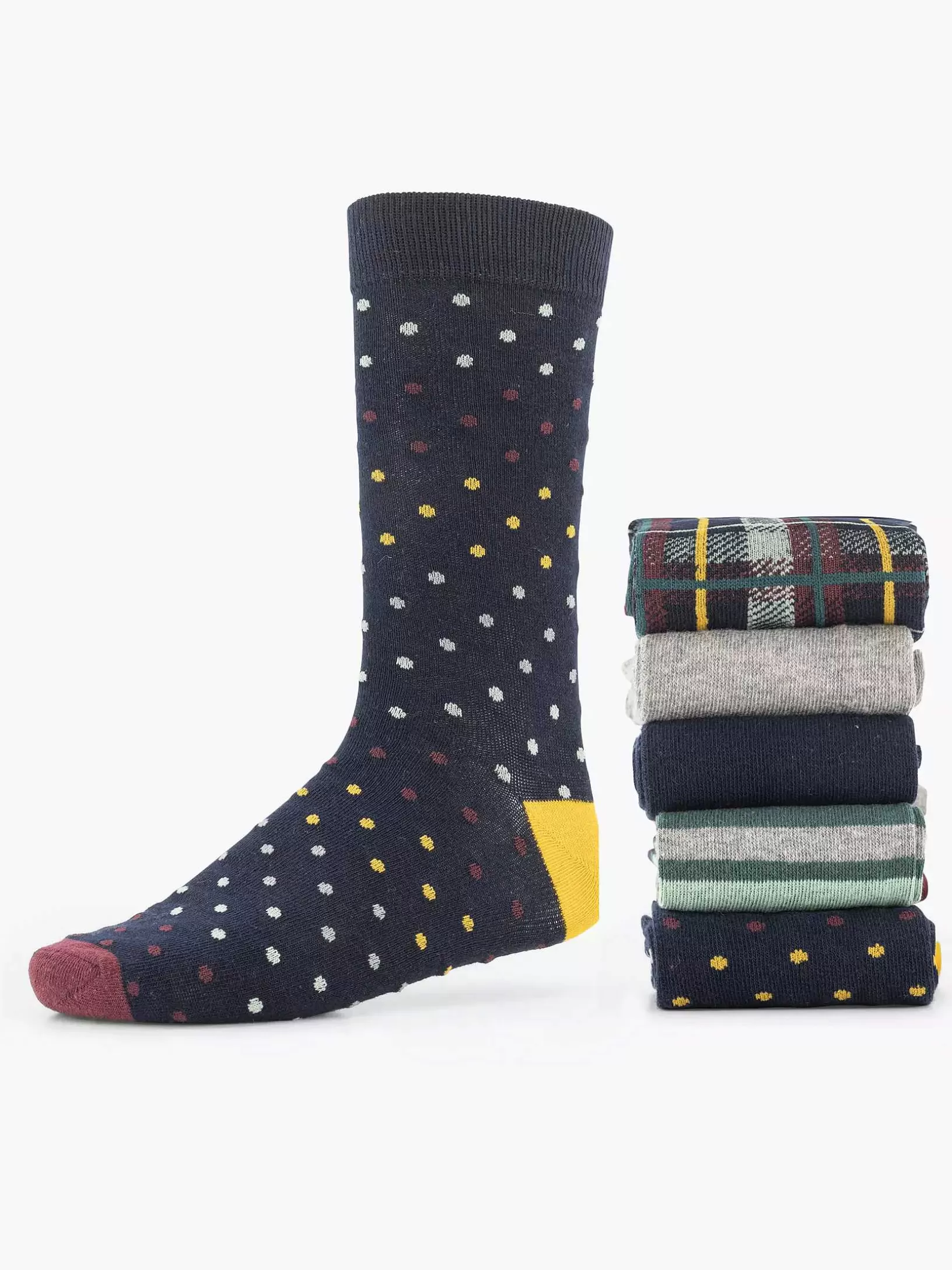 Gentlemen vanHaren Dark Blue Socks 40-46 5 Pack