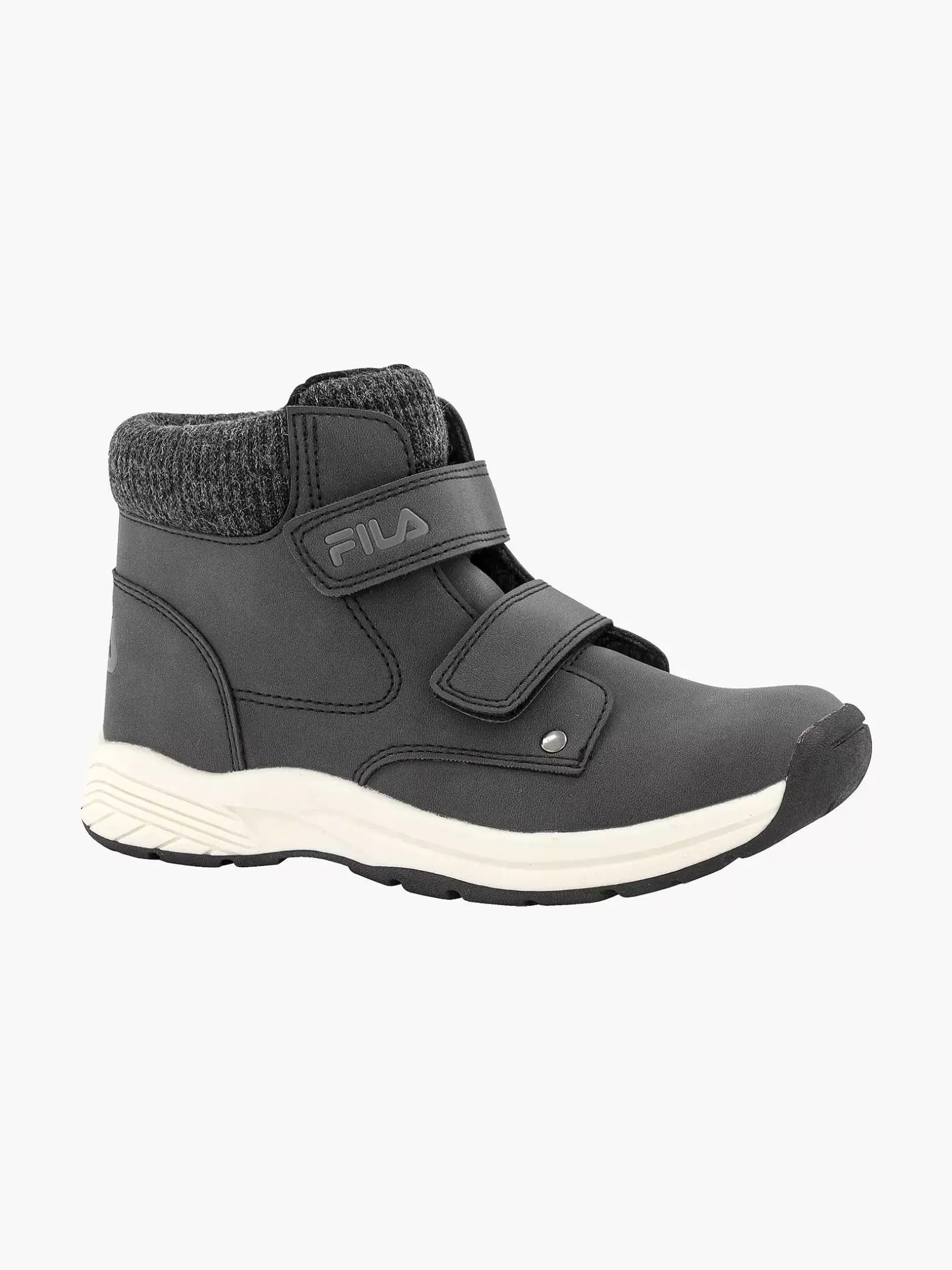 Children FILA Dark Gray Boot Velcro