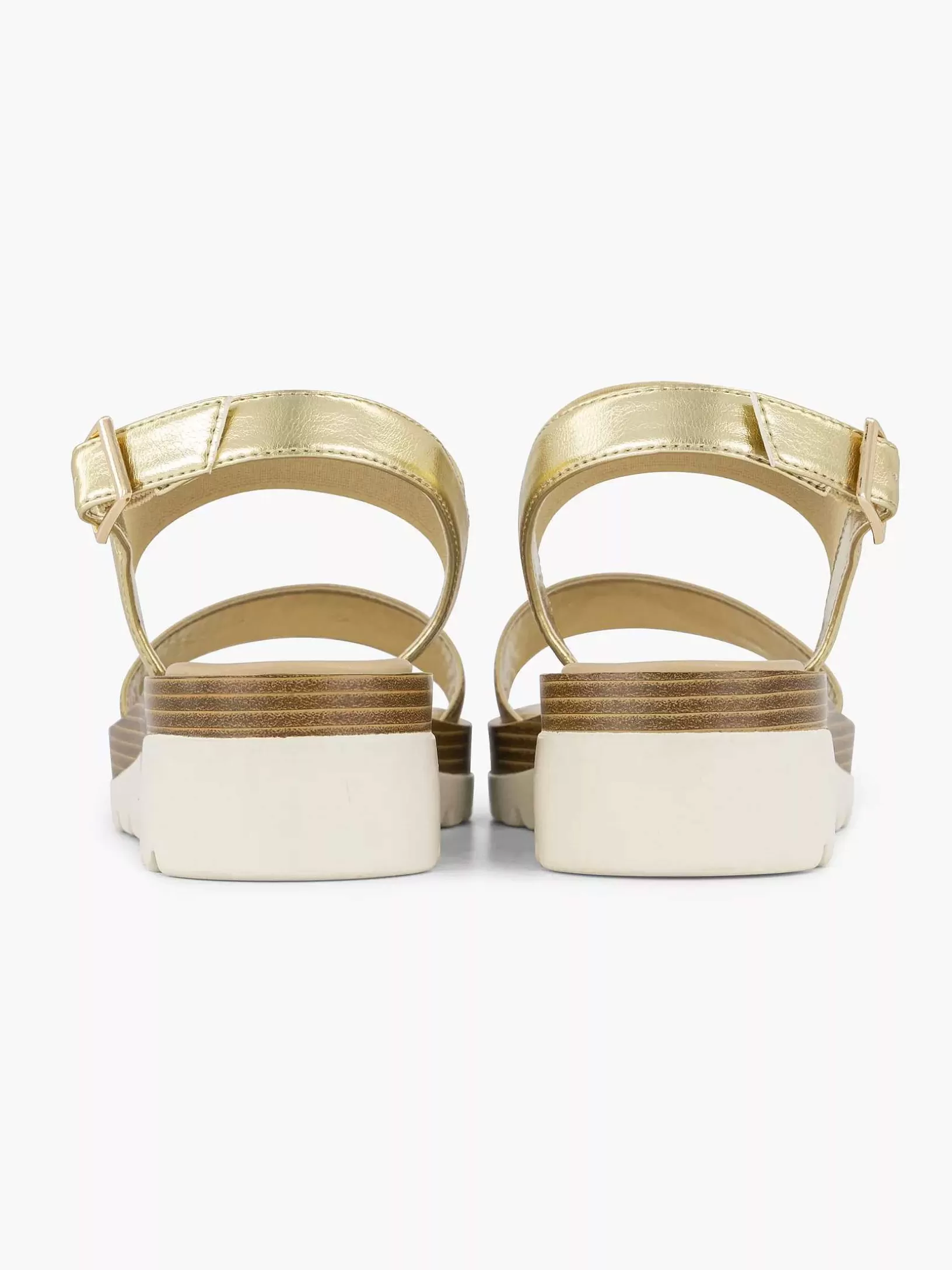 Ladies Graceland Golden Sandal