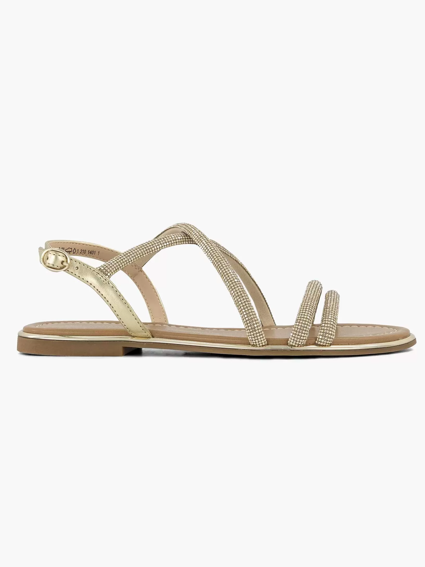 Ladies Graceland Golden Sandal