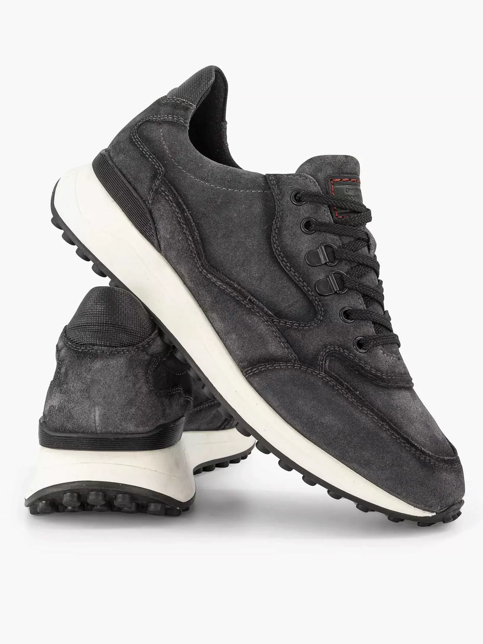 Gentlemen Oxmox Gray Leather Sneaker