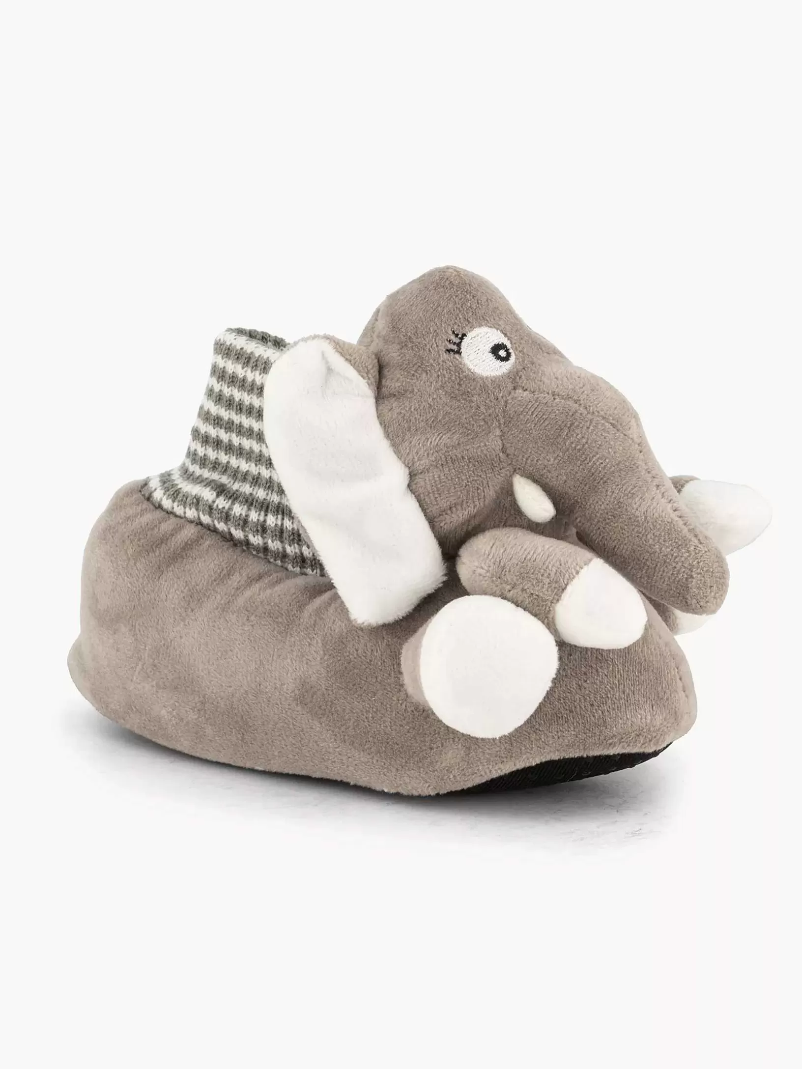 Children Bobbi-Shoes Gray Slipper Elephant